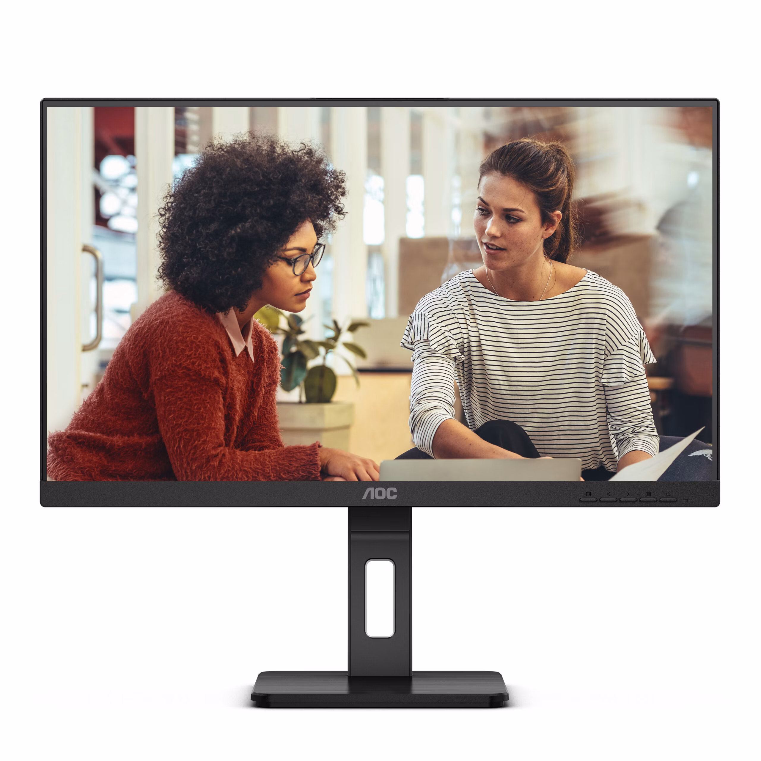Monitor AOC 24E3QAF 24" Nero Full HD IPS HDR ergonomischer Standfuß 3 Monitor AOC 24E3QAF 24" Nero Full HD IPS HDR ergonomischer Standfuß - immagine 3