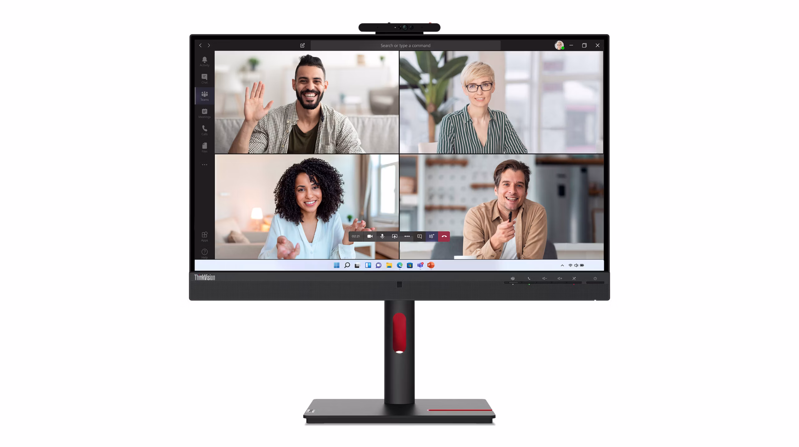 Monitor Lenovo ThinkVision T27hv-30 27" Nero QHD IPS USB-C