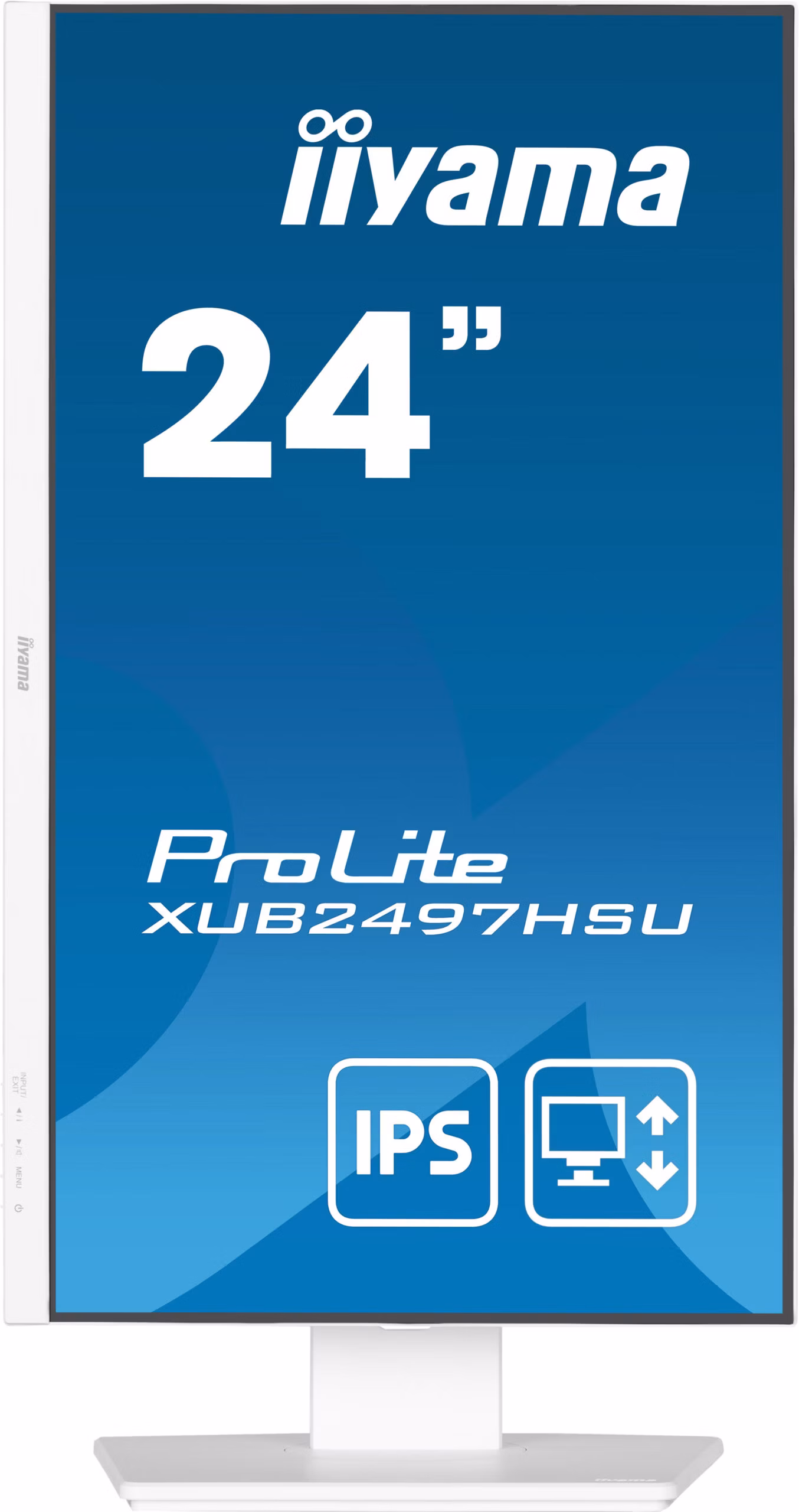Monitor IIYAMA ProLite XUB2497HSU-W2 24" Bianco Full HD IPS USB-Hub 100Hz 3 Monitor IIYAMA ProLite XUB2497HSU-W2 24" Bianco Full HD IPS USB-Hub 100Hz - immagine 3