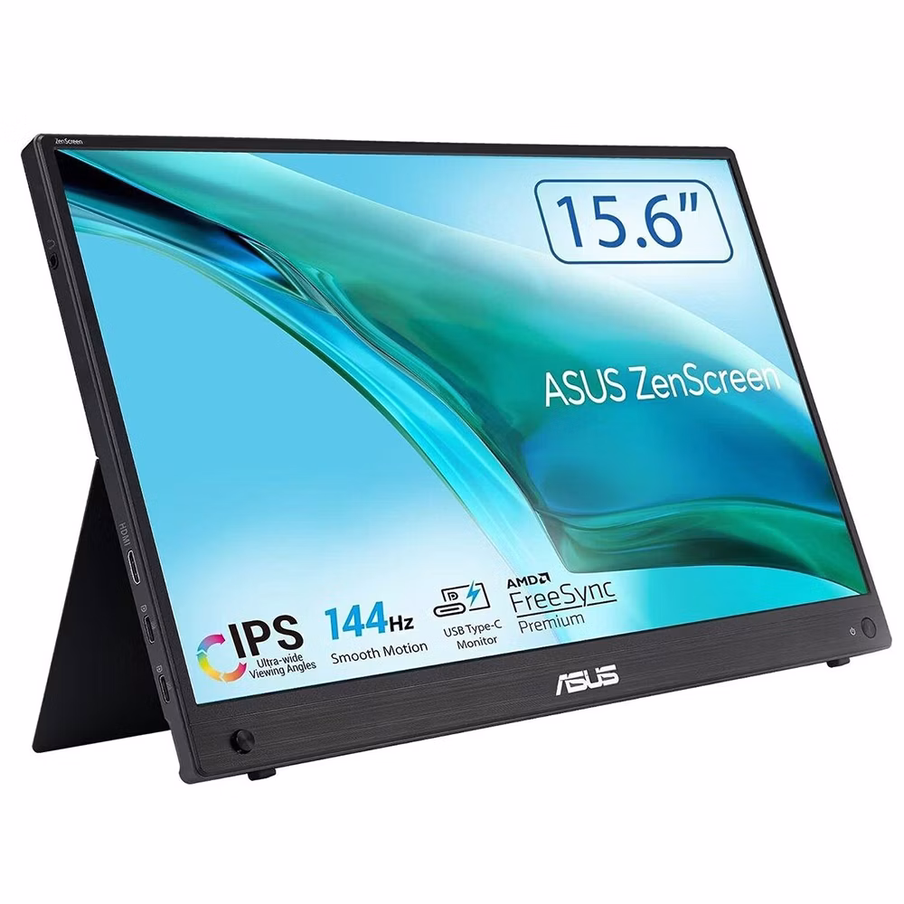 Monitor ASUS ZenScreen MB16AHG 16'' FullHD IPS USB-C AMD Free-Sync LED Nero