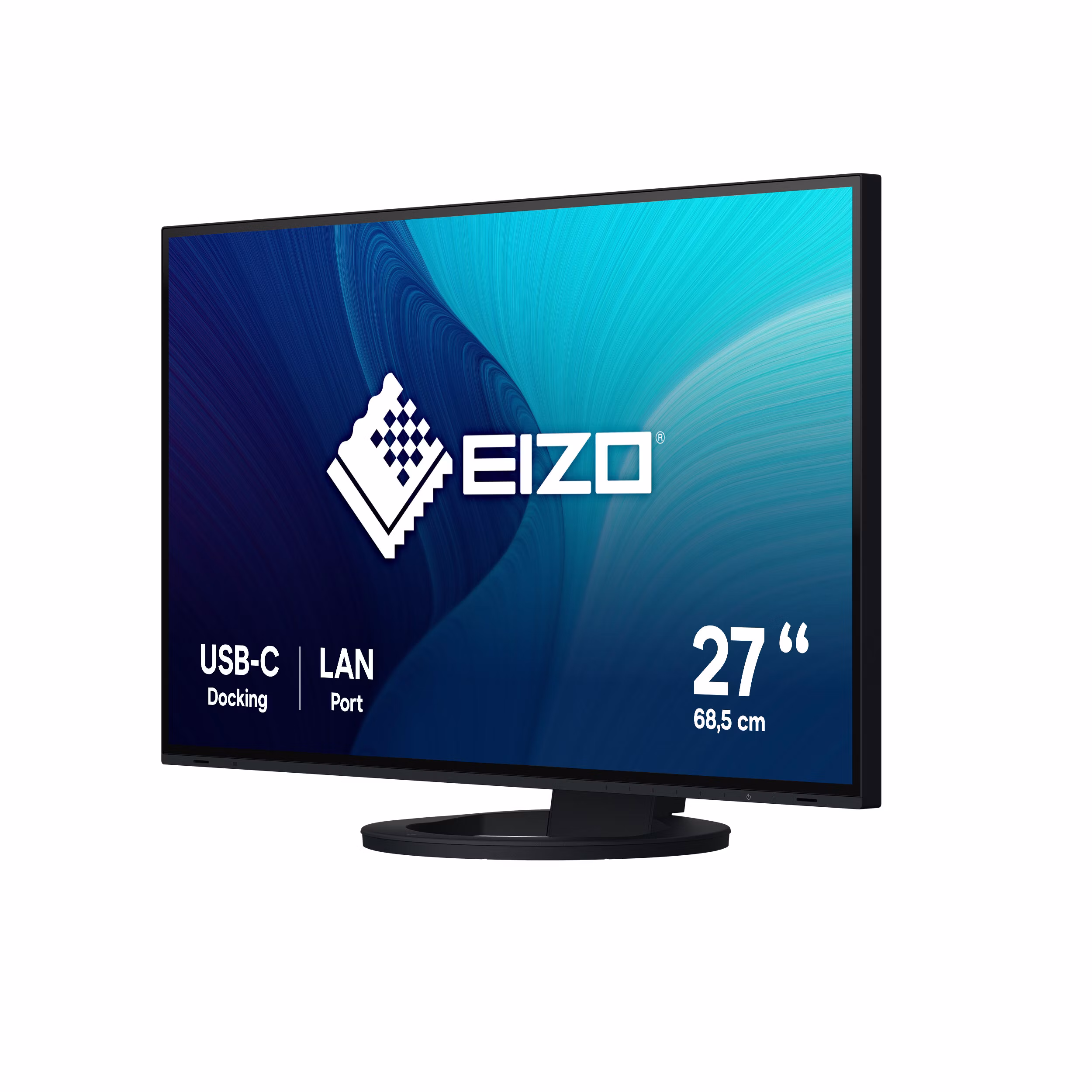 Monitor EIZO EV2795-BK 27'' QHD IPS Switch KVM USB-C LED Nero 2 Monitor EIZO EV2795-BK 27'' QHD IPS Switch KVM USB-C LED Nero - immagine 2