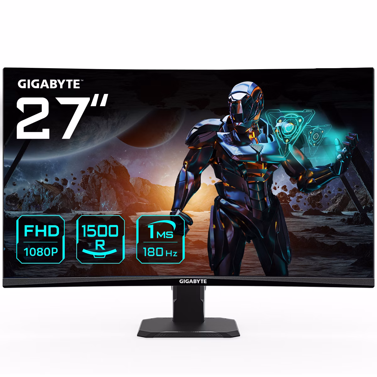 Monitor Gigabyte GS27FC 27'' 1920 x 1080 Pixel Full HD LCD Nero 1 Monitor Gigabyte GS27FC 27'' 1920 x 1080 Pixel Full HD LCD Nero
