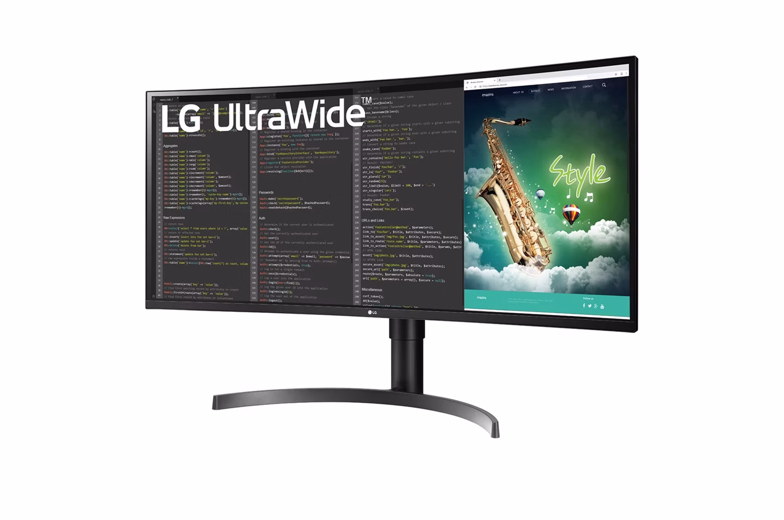 Monitor LG UltraWide 35WN75CP-B curvo 35" 100 Hz FreeSync VA - DP. 2xHDMI 2 Monitor LG UltraWide 35WN75CP-B curvo 35" 100 Hz FreeSync VA - DP. 2xHDMI - immagine 2