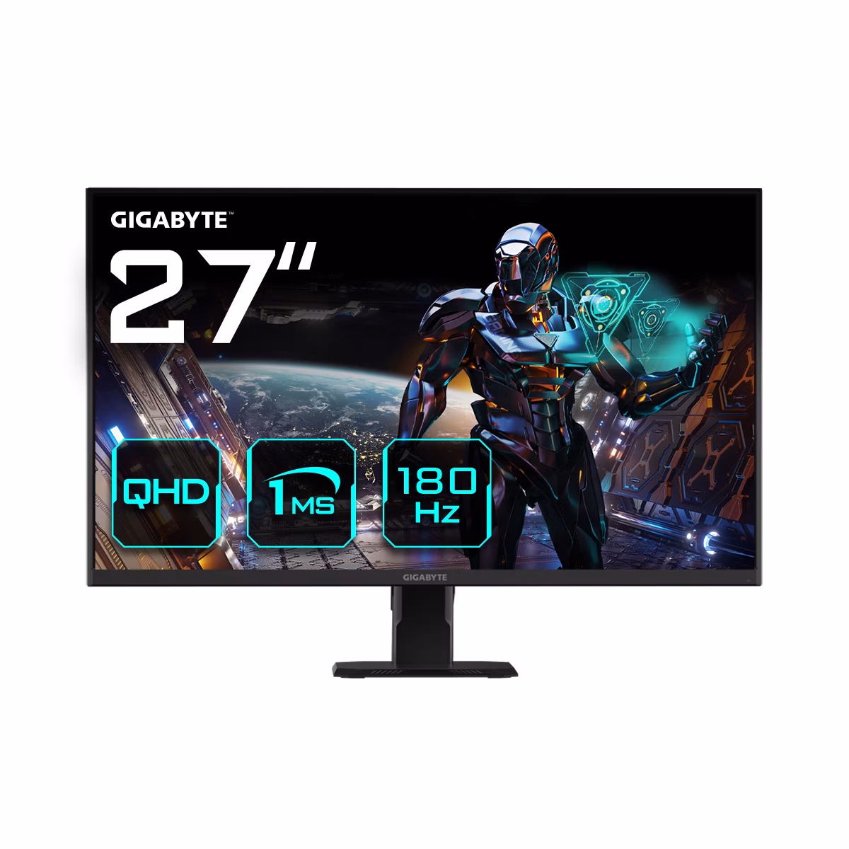 Monitor GigaByte GS27QA 27" Nero QHD IPS HDR Ready 180Hz