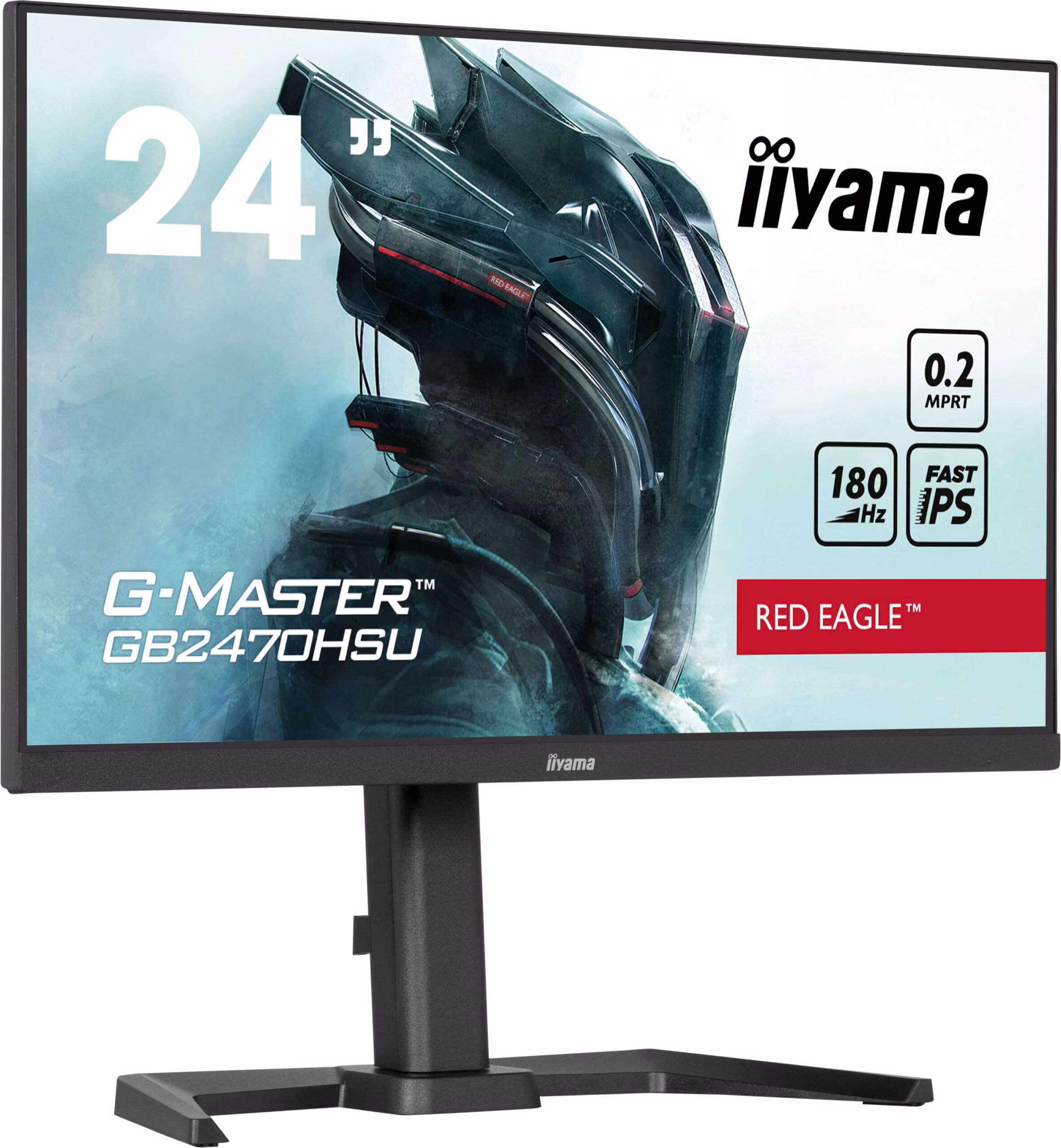 Monitor IIyama G-Master GB2470HSU-B6 Red Eagle 24'' FullHD Fast IPS Nero Matt