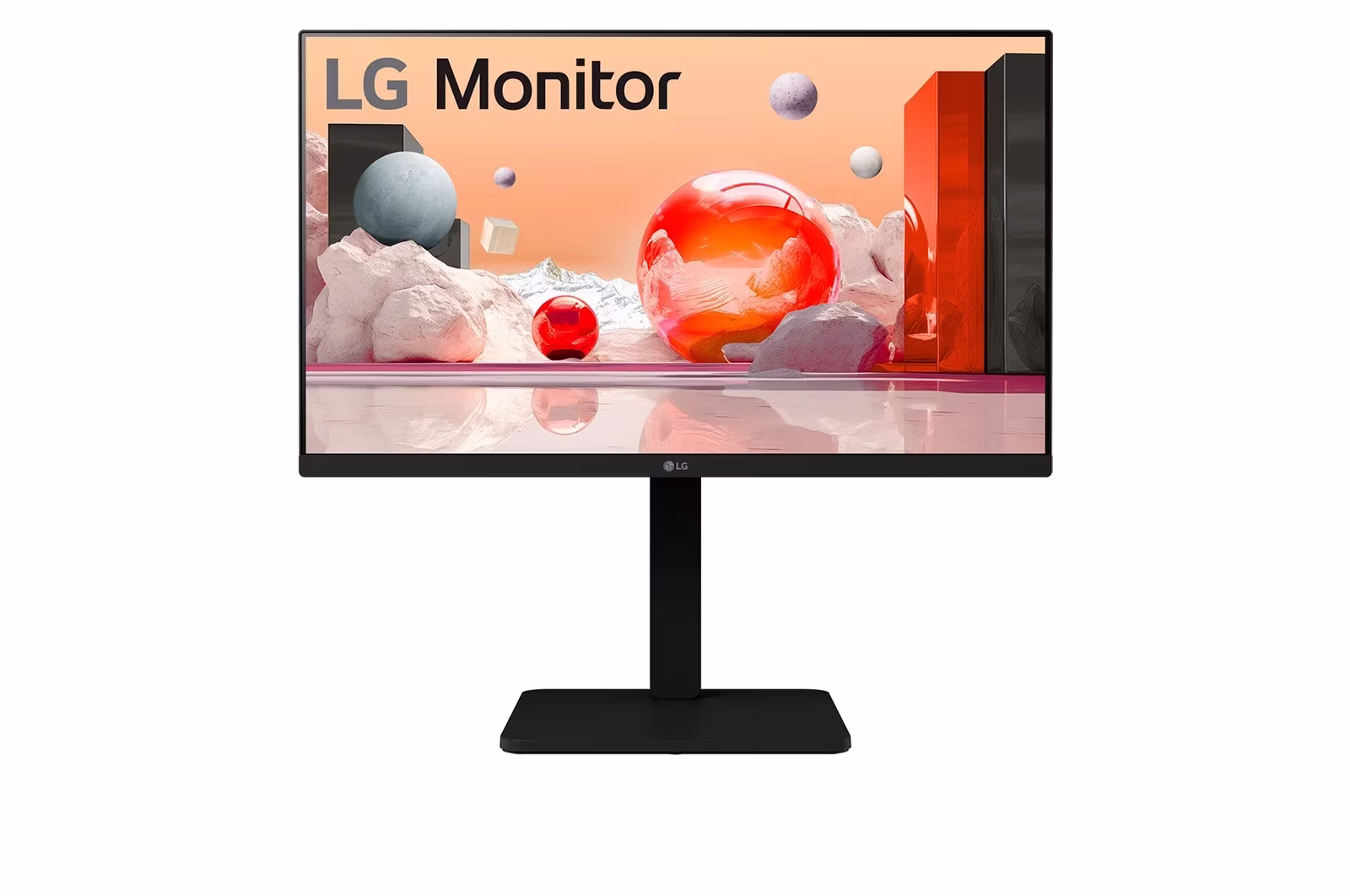 Monitor LG 24BA560-B.AEU 24'' FullHD IPS HDMI DP VGA 100Hz Nero