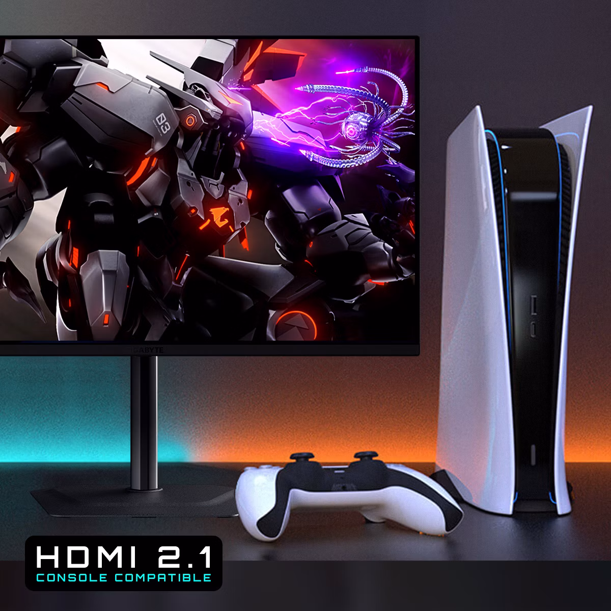 Monitor GIGABYTE MO32U 32" 165Hz OLED FreeSync Premium Pro Nero 13 Monitor GIGABYTE MO32U 32" 165Hz OLED FreeSync Premium Pro Nero - immagine 13