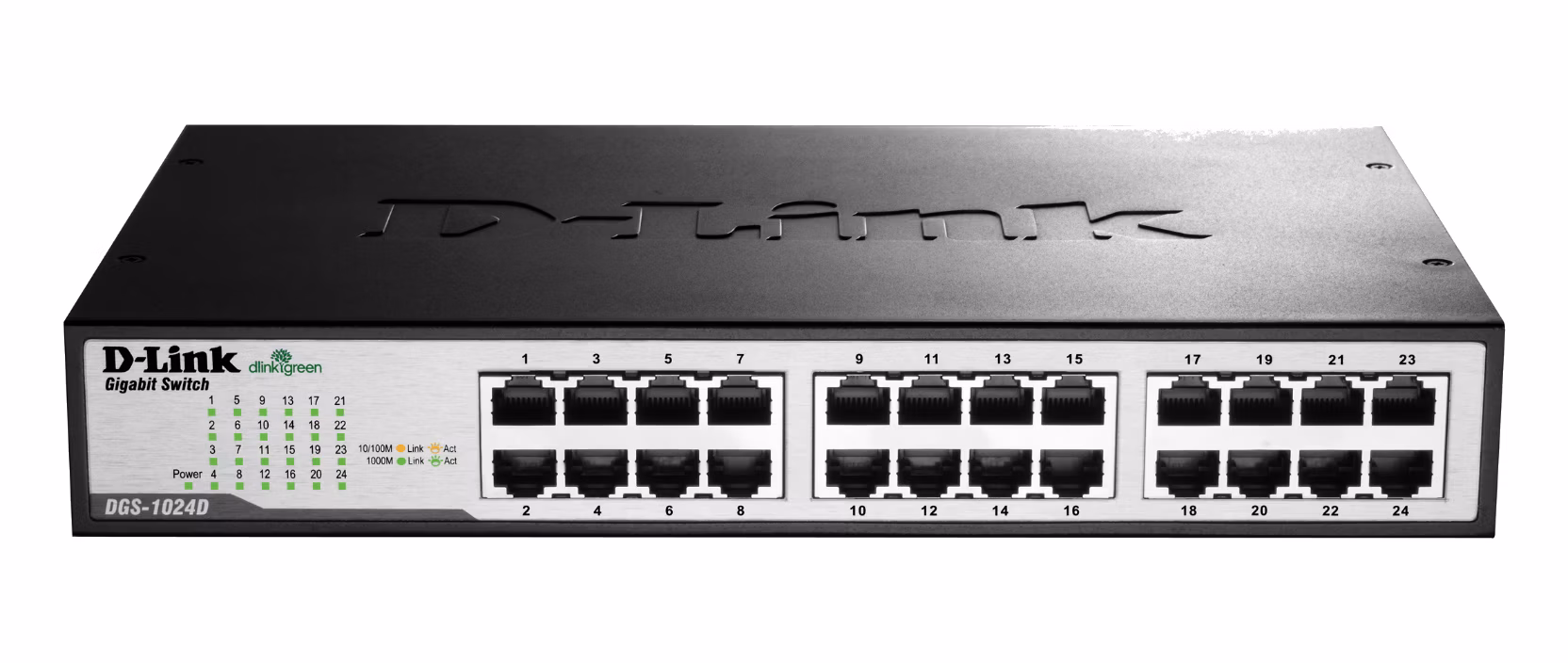 Switch D-Link 24 Porte 10/100/1000 Mbps DGS-1024D/E 1 Switch D-Link 24 Porte 10/100/1000 Mbps DGS-1024D/E