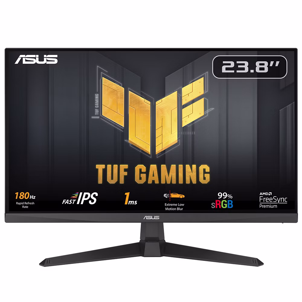 Monitor ASUS TUF Gaming VG249Q3A 24'' FullHD IPS AMD FreeSync Premium HDMI Nero