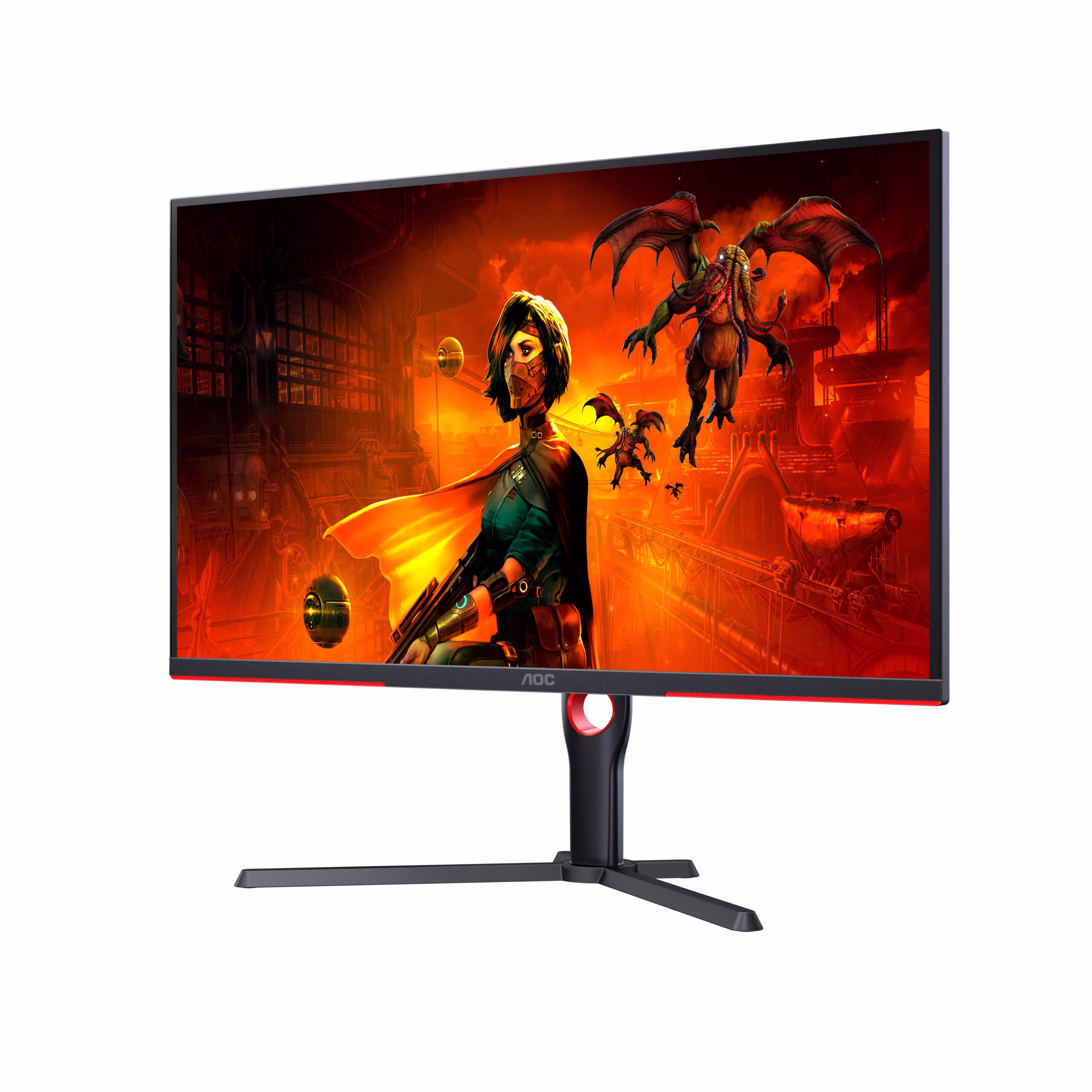 Monitor AOC AGON U32G3X/BK 32'' UltraHD/4K IPS Nero/Rosso 5 Monitor AOC AGON U32G3X/BK 32'' UltraHD/4K IPS Nero/Rosso - immagine 5