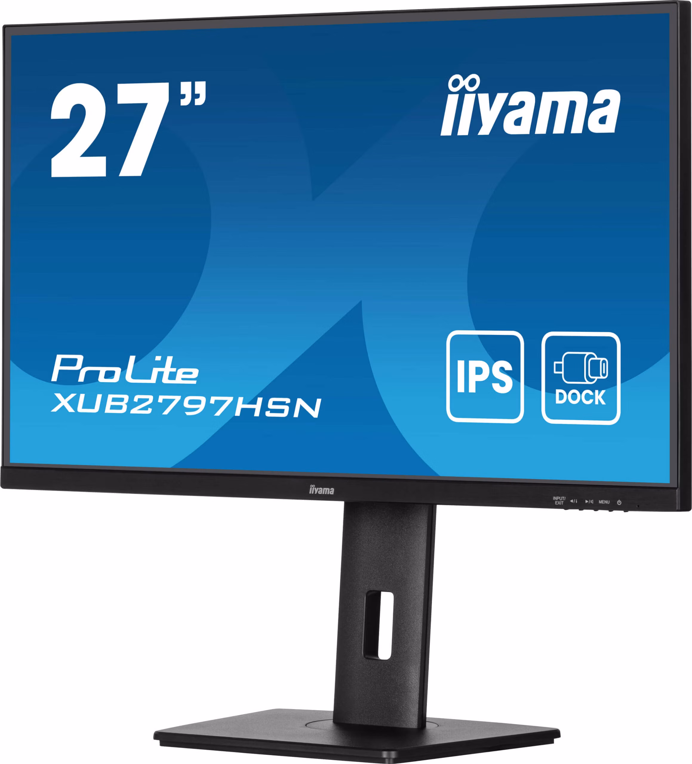 Monitor IIYAMA ProLite XUB2797HSN-B2 27" Nero Full HD IPS USB-C RJ-45 100Hz 6 Monitor IIYAMA ProLite XUB2797HSN-B2 27" Nero Full HD IPS USB-C RJ-45 100Hz - immagine 6