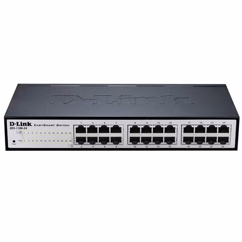 Switch D-Link 24G Smart 24x 10/100/1000 Mbps 24 porte 1 Switch D-Link 24G Smart 24x 10/100/1000 Mbps 24 porte