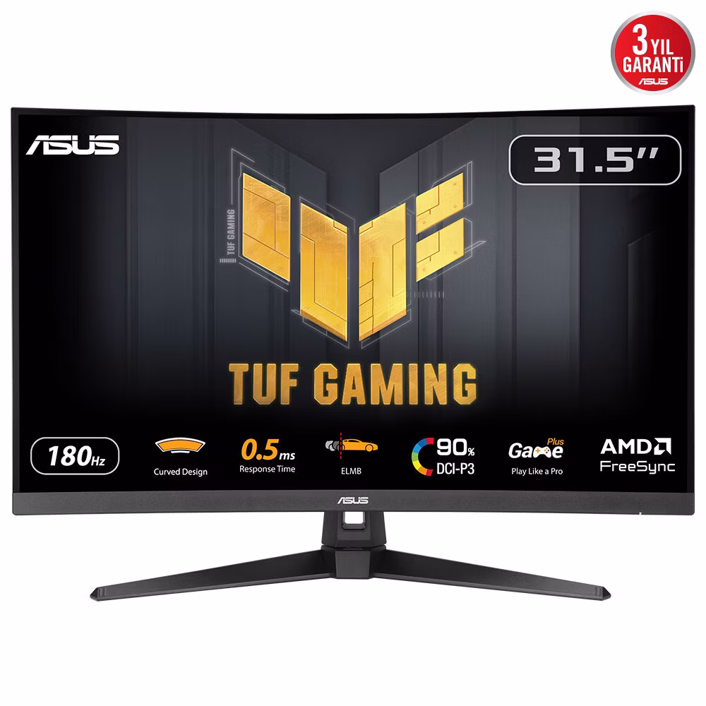 Monitor ASUS TUF Gaming VG32WQ3B 32" Curvo 180Hz VA FreeSync Premium