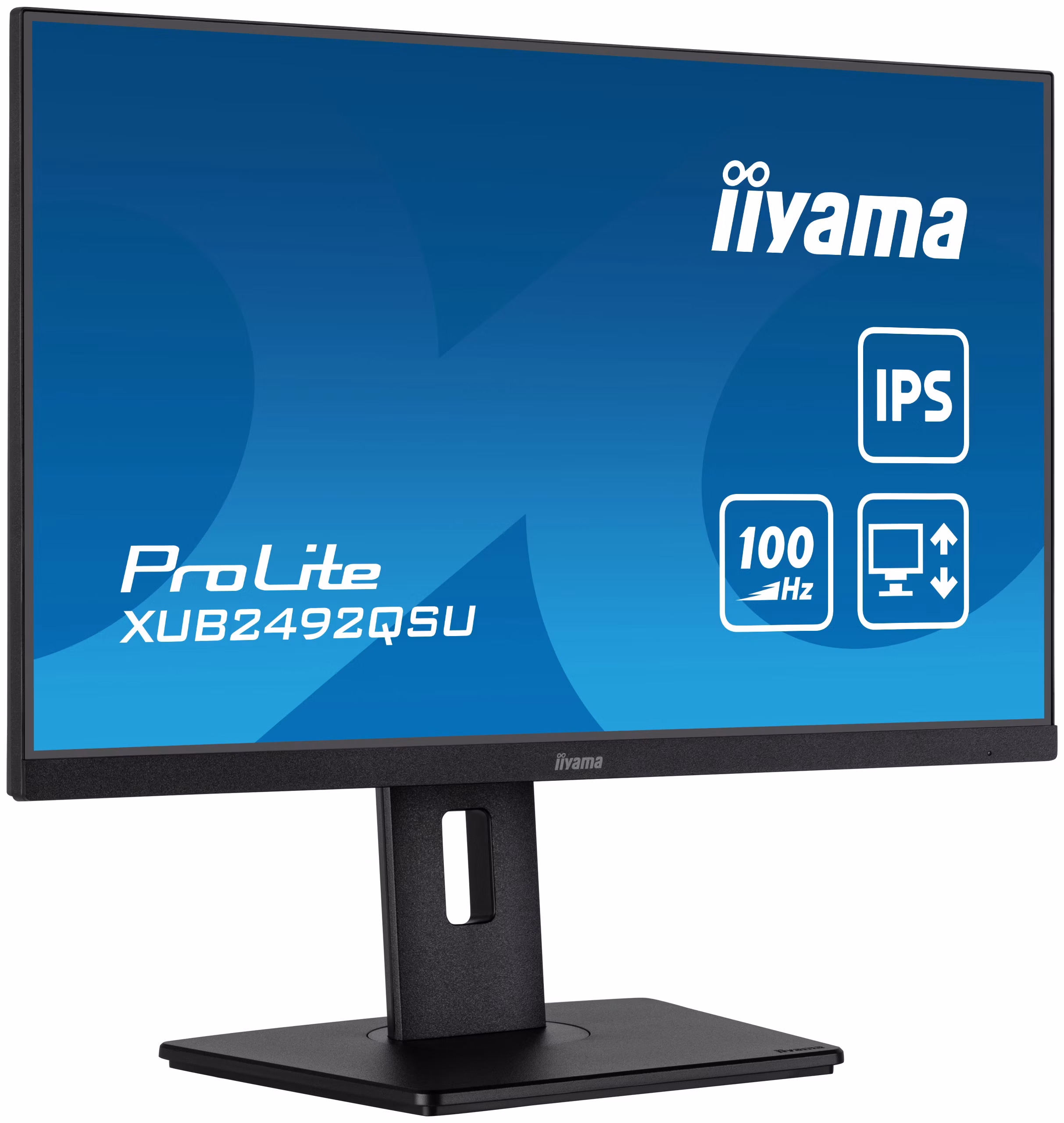 Monitor Iiyama ProLite XUB2492QSU-B1 24'' WQHD Led Nero 3 Monitor Iiyama ProLite XUB2492QSU-B1 24'' WQHD Led Nero - immagine 3