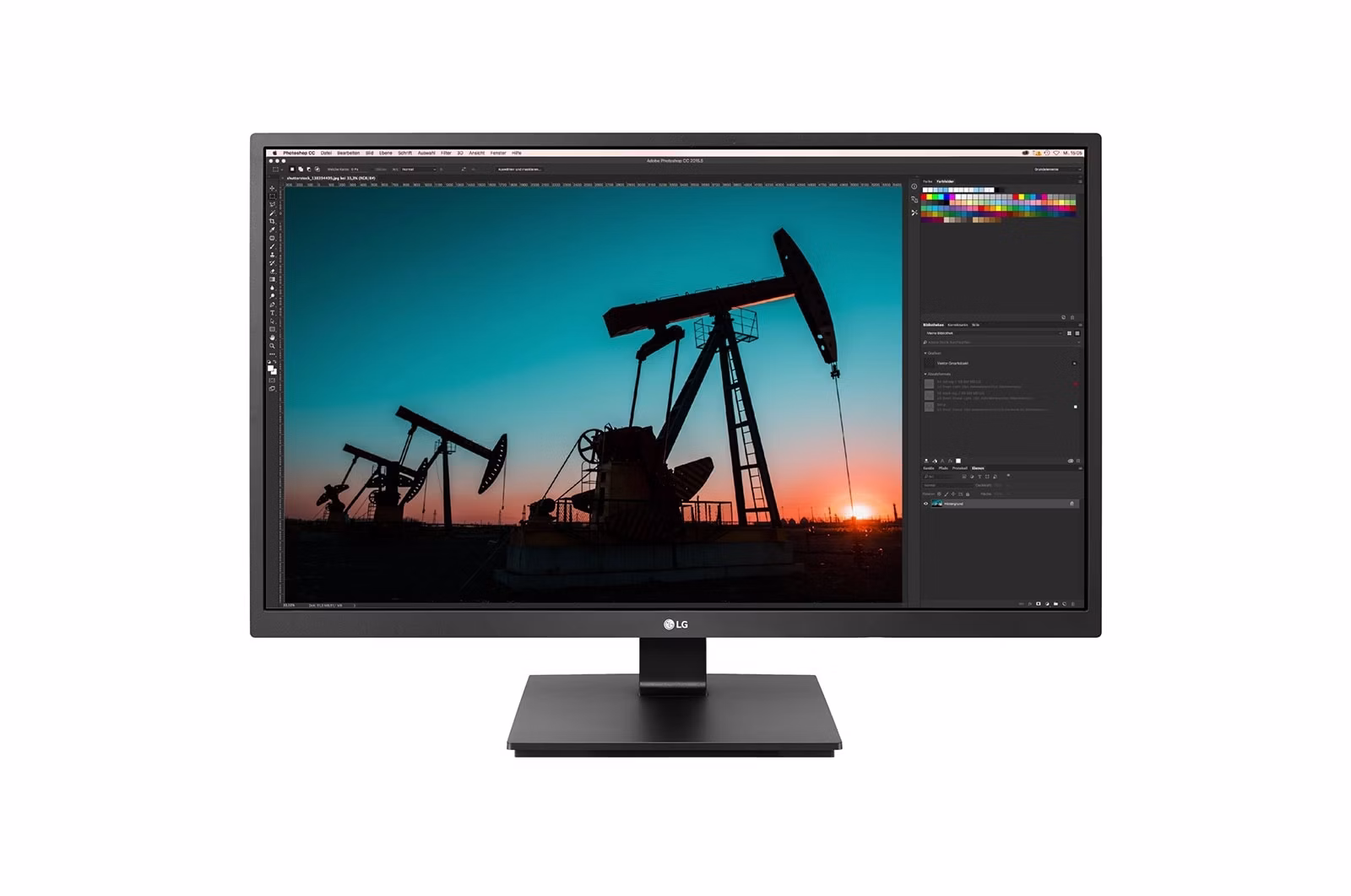 Monitor LG 27BN55UP-B 27'' UltraHD/4K IPS Pivot DisplayPort HDMI HDR LED Nero Opaco