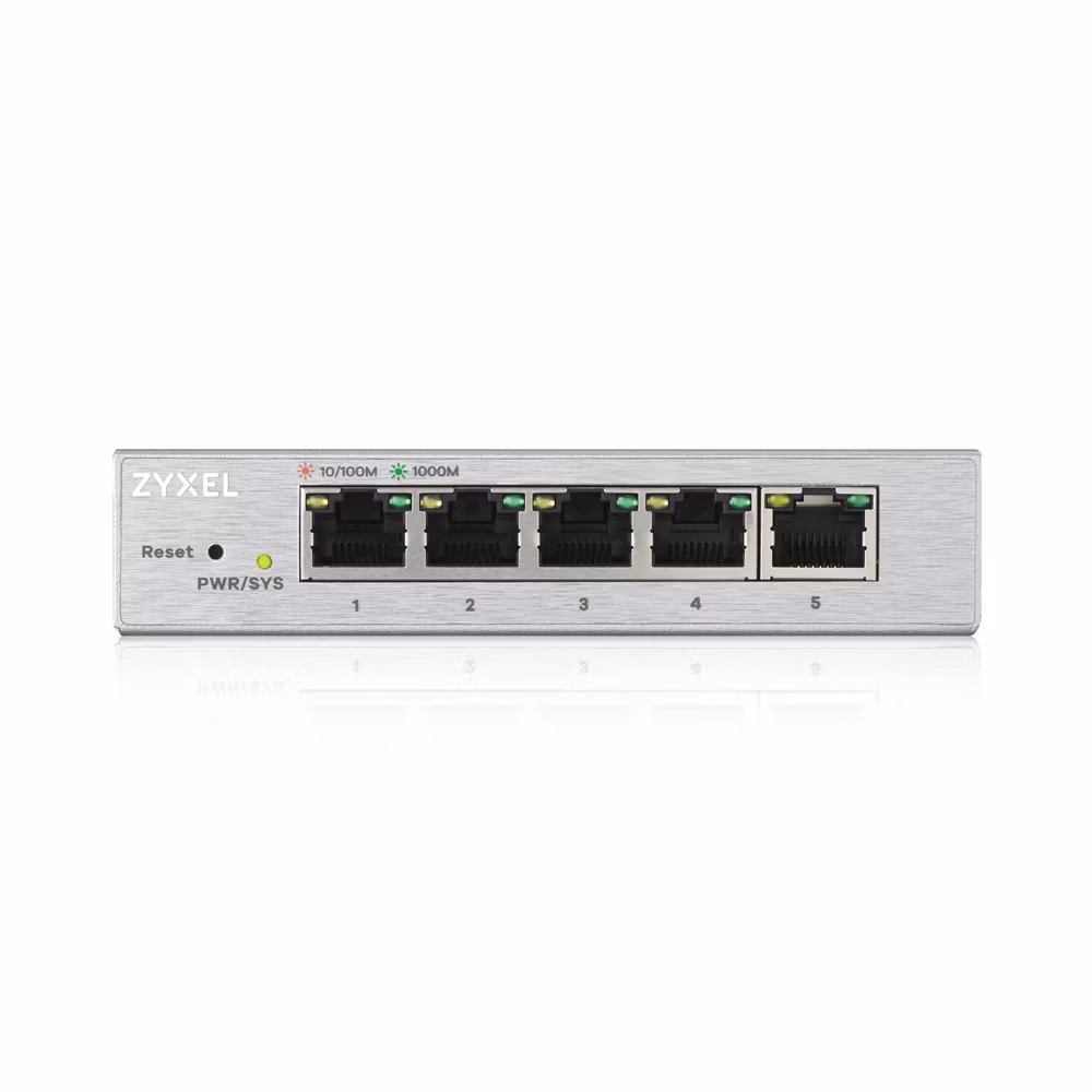 Switch Zyxel 5-port 10/100/1000 GS1200-5 3 Switch Zyxel 5-port 10/100/1000 GS1200-5 - immagine 3