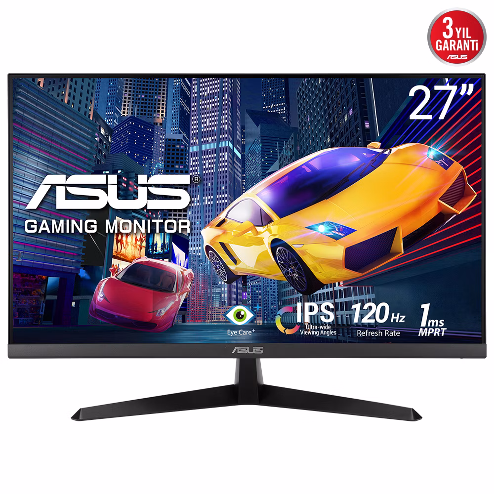 Monitor Asus EyeCare VY279HGR 27" Nero Full HD IPS Adaptive-Sync 120Hz