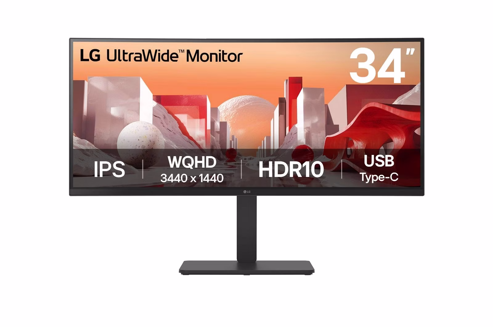 Monitor LG 34BA75QE-B.AEU 34'' Nero UWQHD IPS Curvo HDR