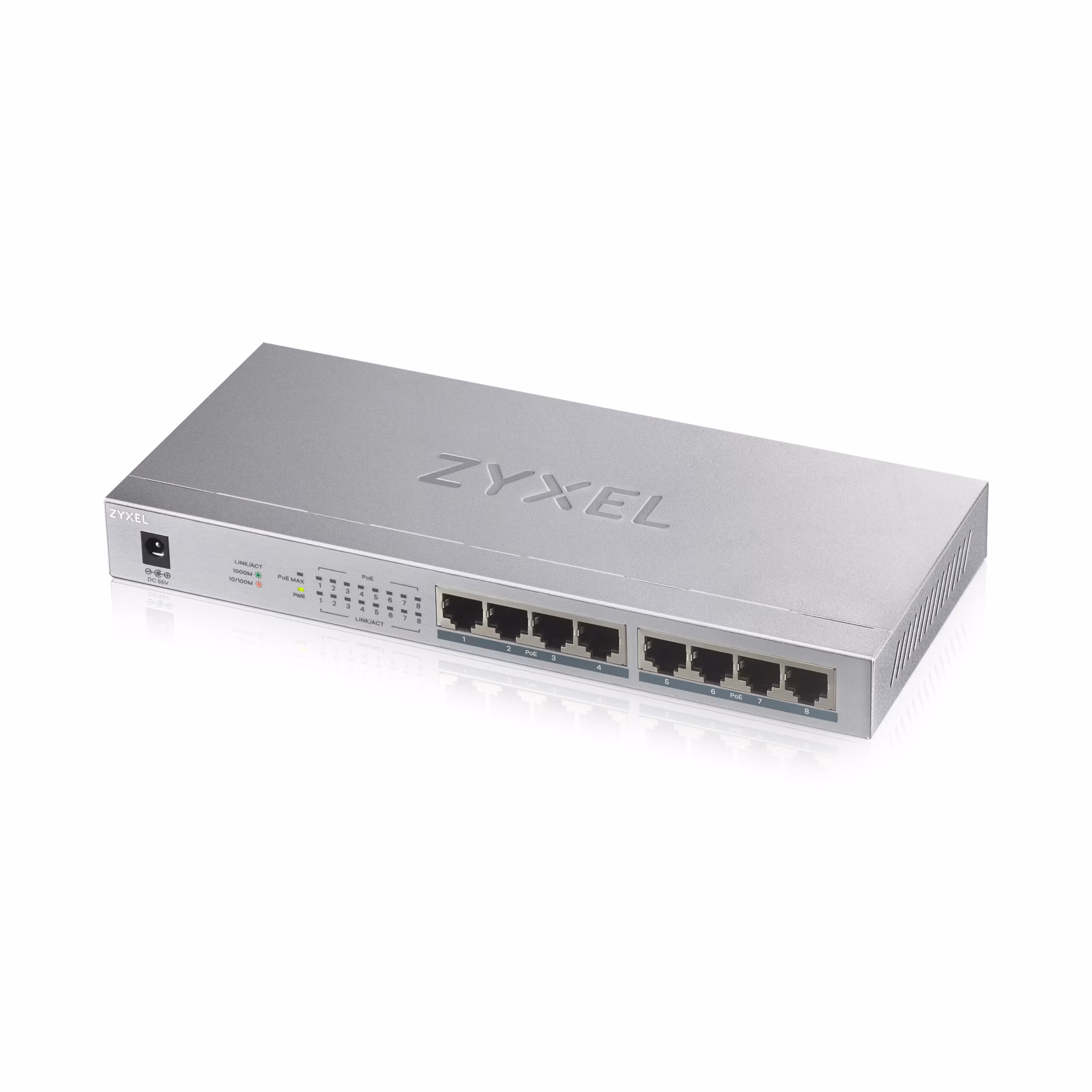 SWITCH ZYXEL GS1008HP 1 SWITCH ZYXEL GS1008HP