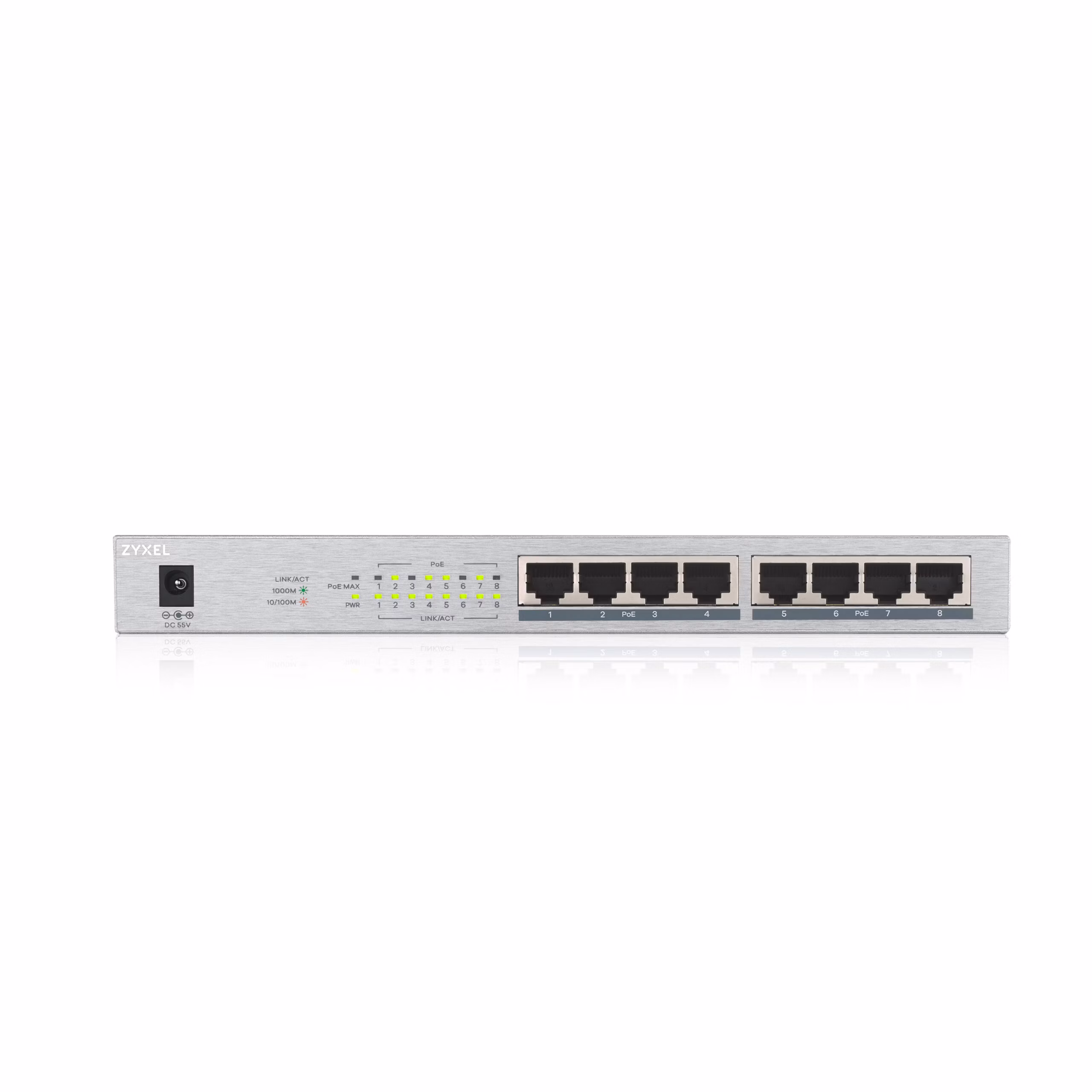 SWITCH ZYXEL GS1008HP 3 SWITCH ZYXEL GS1008HP - immagine 3