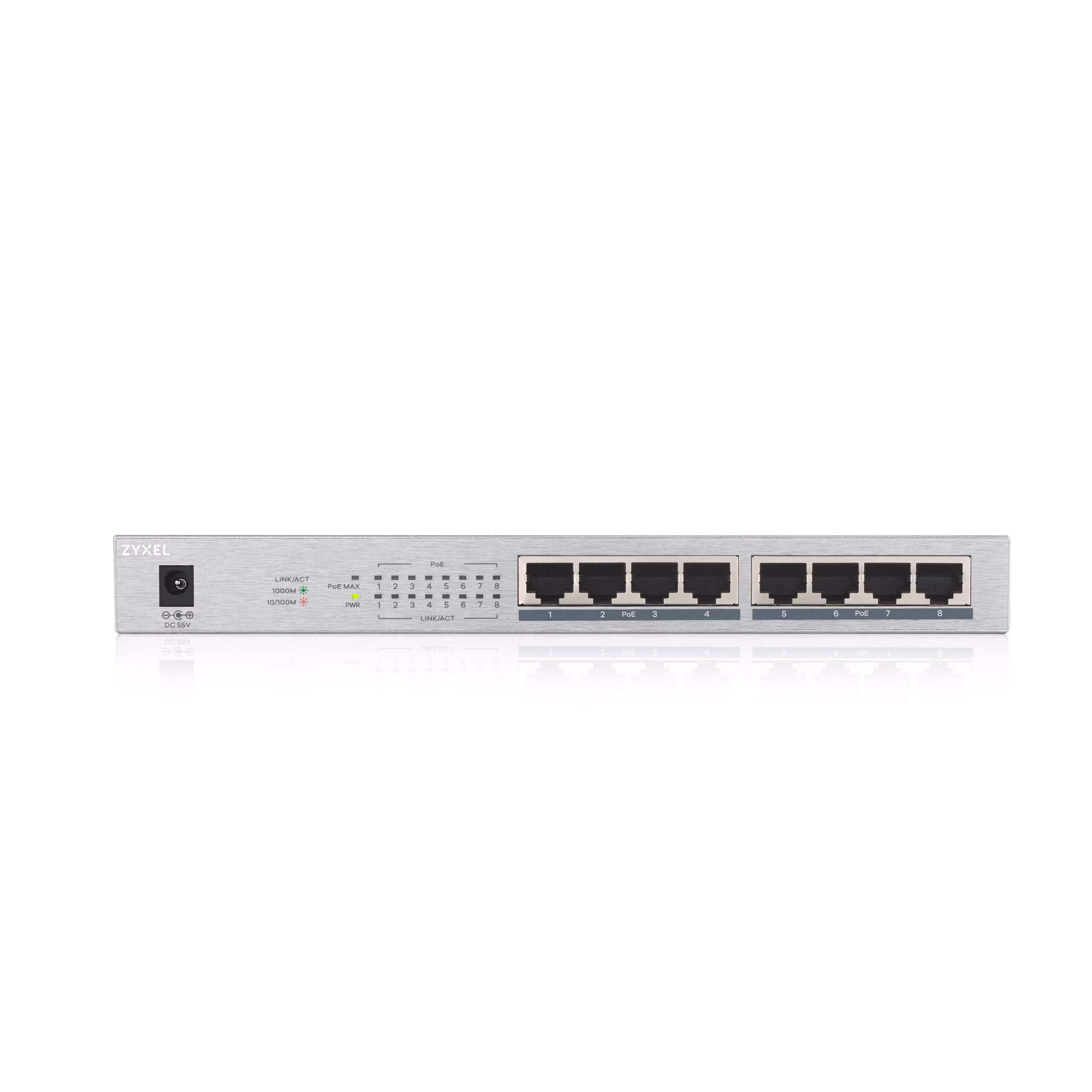 SWITCH ZYXEL GS1008HP 2 SWITCH ZYXEL GS1008HP - immagine 2