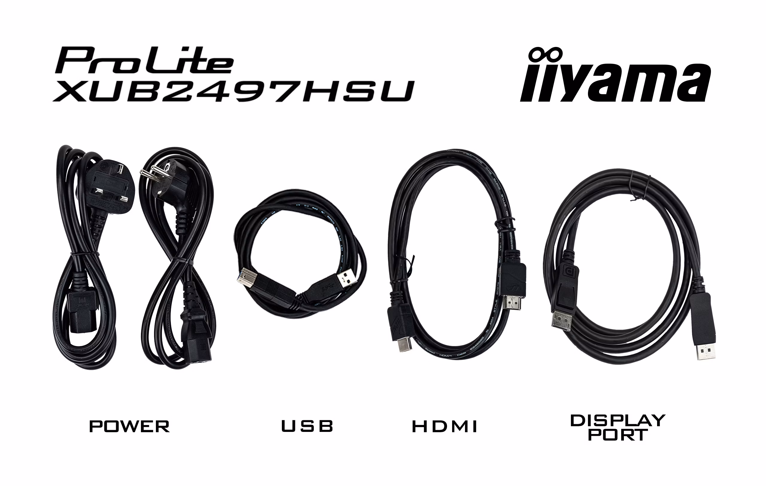 Monitor IIYAMA ProLite XUB2497HSU-W2 24" Bianco Full HD IPS USB-Hub 100Hz 14 Monitor IIYAMA ProLite XUB2497HSU-W2 24" Bianco Full HD IPS USB-Hub 100Hz - immagine 14