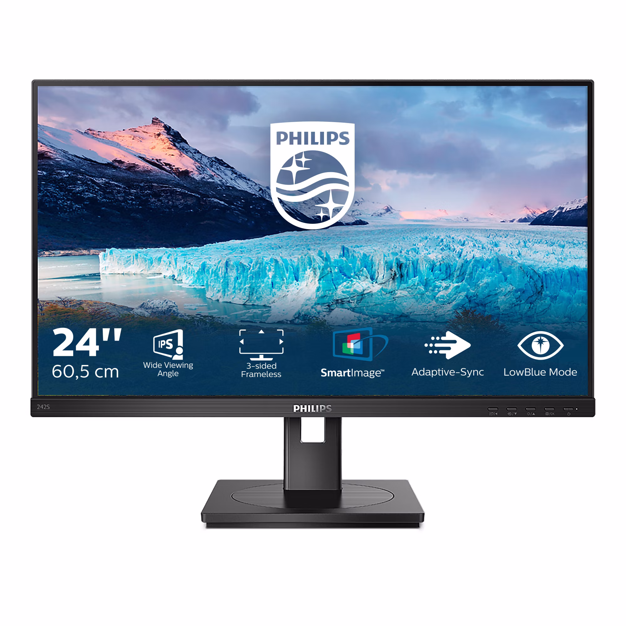 Monitor Philips 242S1AE/00 24'' FullHD Adaptive-Sync 75 Hz LED Nero