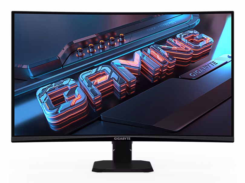 Monitor GigaByte GS27QCA 27" Nero QHD VA Curvo HDMI DP 180Hz