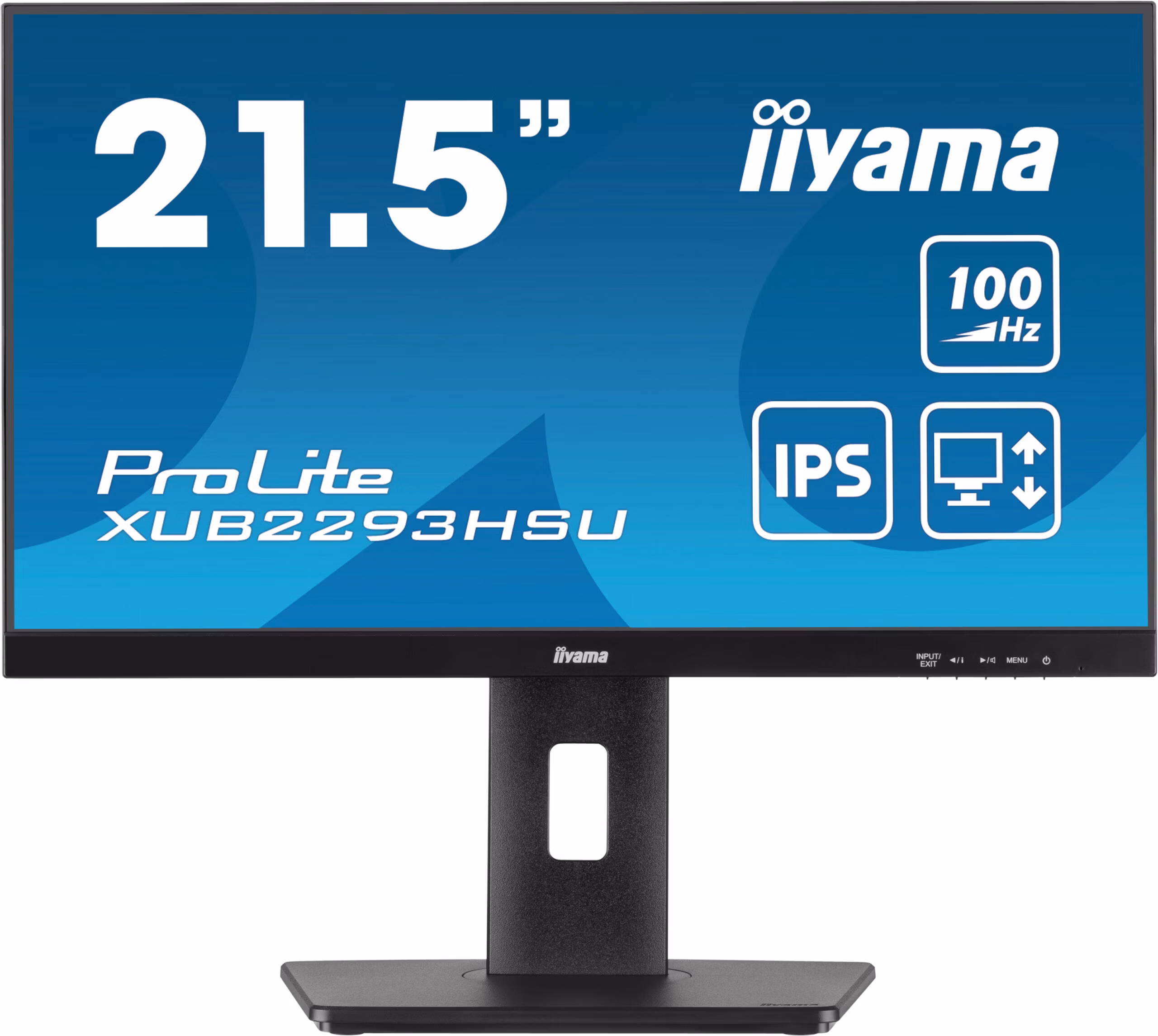 Monitor IIYAMA ProLite XUB2293HSU-B7 22" Nero Full HD IPS Adaptive-Sync Einstellbarer Standfuß 100Hz 2 Monitor IIYAMA ProLite XUB2293HSU-B7 22" Nero Full HD IPS Adaptive-Sync Einstellbarer Standfuß 100Hz - immagine 2