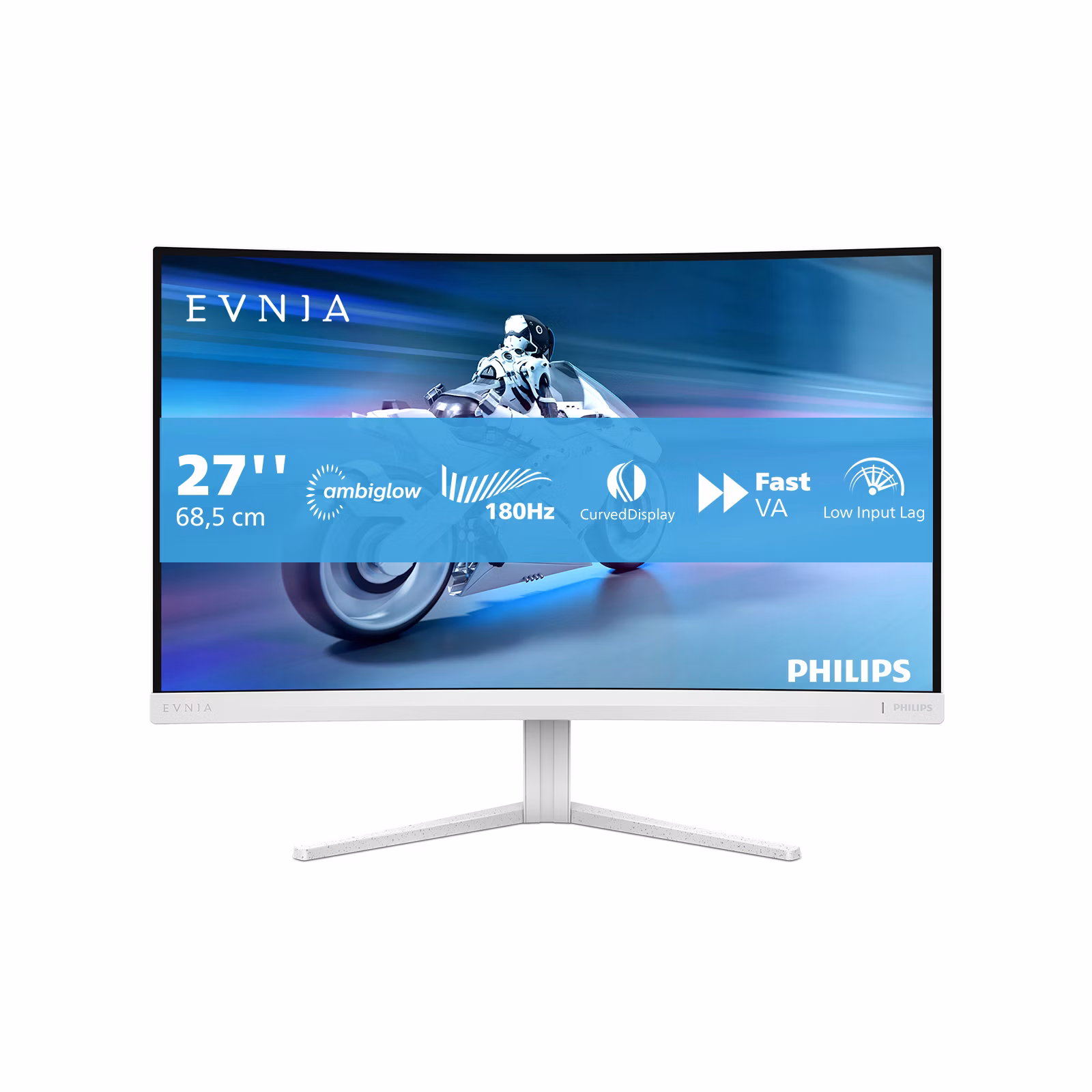 Monitor Philips Evnia 27M2C5201L 27" Curvo Gaming 180Hz Adaptive Sync VA