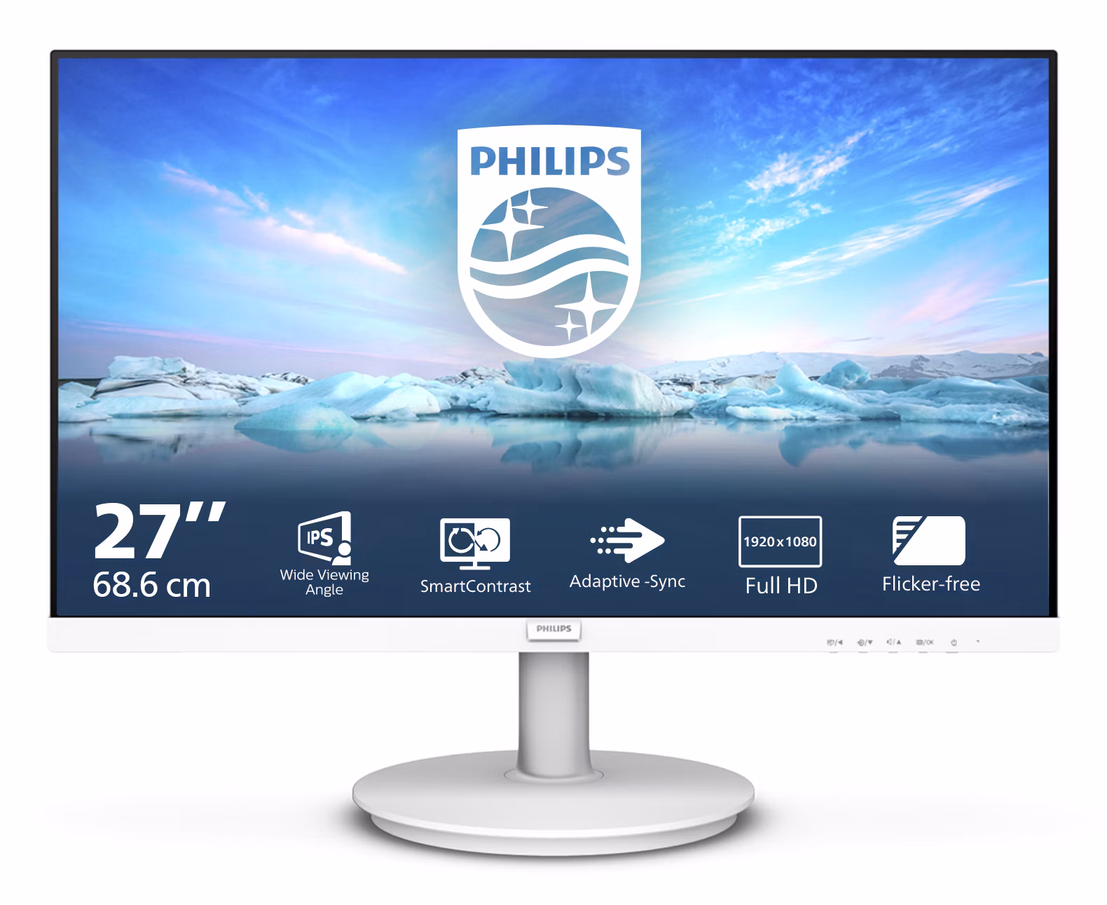 MONITOR PHILIPS 271V8AW/00 27" 1920 x 1080 Pixel 75Mhz
