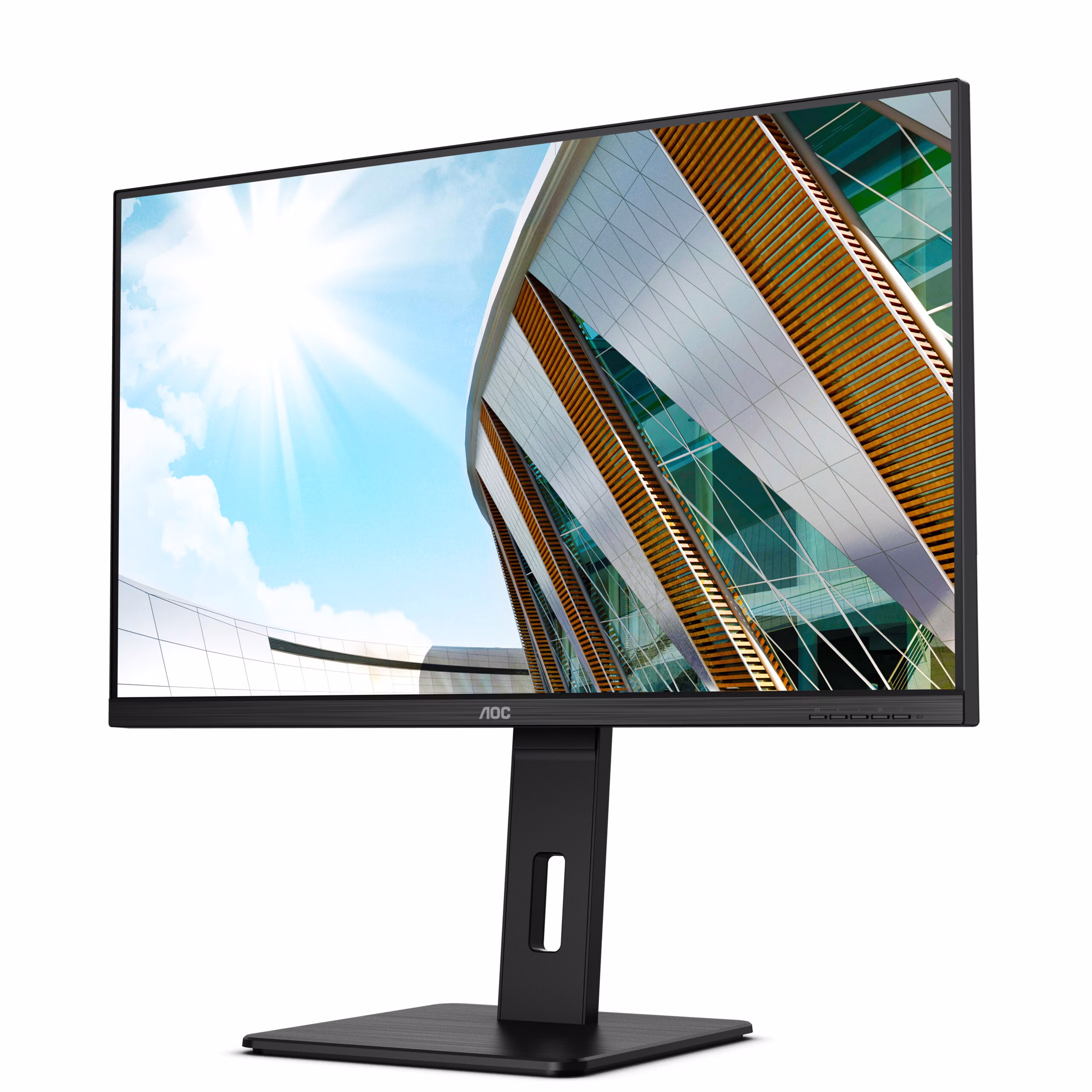 Monitor AOC U32P2 32'' UltraHD/4K VA Adaptive-Sync LED nero 2 Monitor AOC U32P2 32'' UltraHD/4K VA Adaptive-Sync LED nero - immagine 2