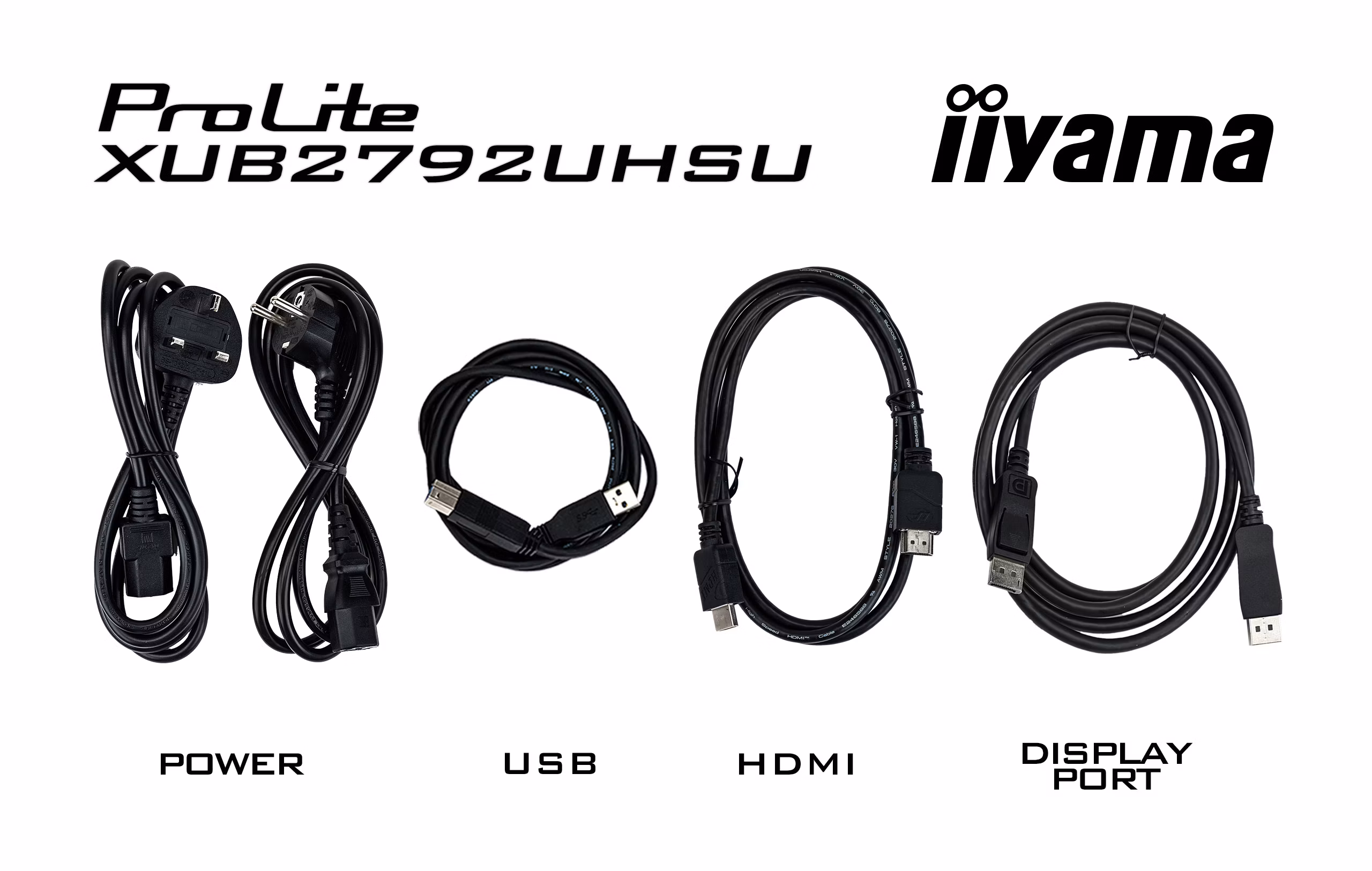 Monitor IIyama ProLite XUB2792UHSU-B6 27'' UltraHD/4K IPS HDMI DP USB-C Nero Matt 16 Monitor IIyama ProLite XUB2792UHSU-B6 27'' UltraHD/4K IPS HDMI DP USB-C Nero Matt - immagine 16