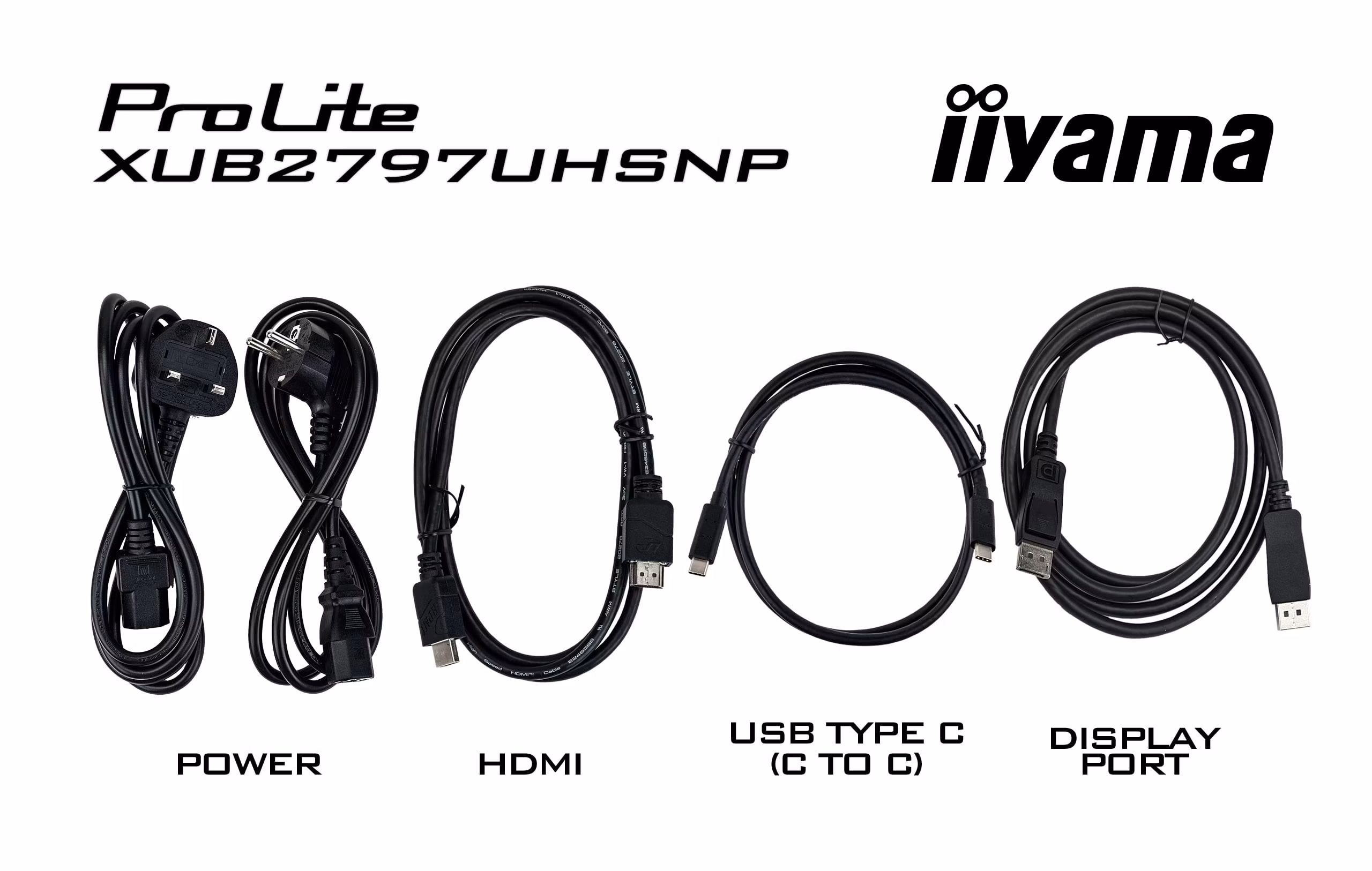 Monitor IIYAMA ProLite XUB2797UHSNP-B1 27" Nero 4K UHD IPS USB-C-Dock KVM-Switch RJ45 15 Monitor IIYAMA ProLite XUB2797UHSNP-B1 27" Nero 4K UHD IPS USB-C-Dock KVM-Switch RJ45 - immagine 15