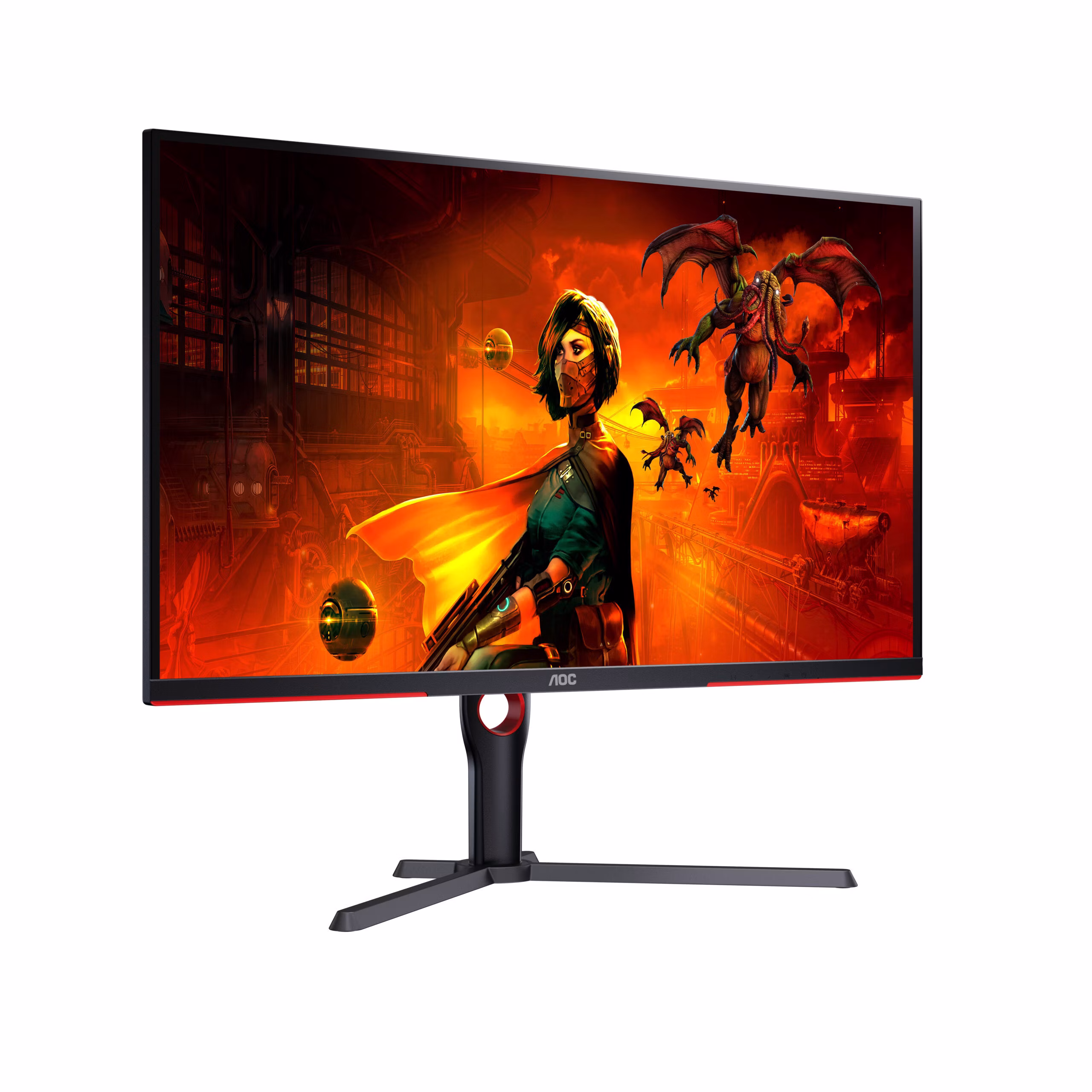 Monitor AOC AGON U32G3X/BK 32'' UltraHD/4K IPS Nero/Rosso 4 Monitor AOC AGON U32G3X/BK 32'' UltraHD/4K IPS Nero/Rosso - immagine 4