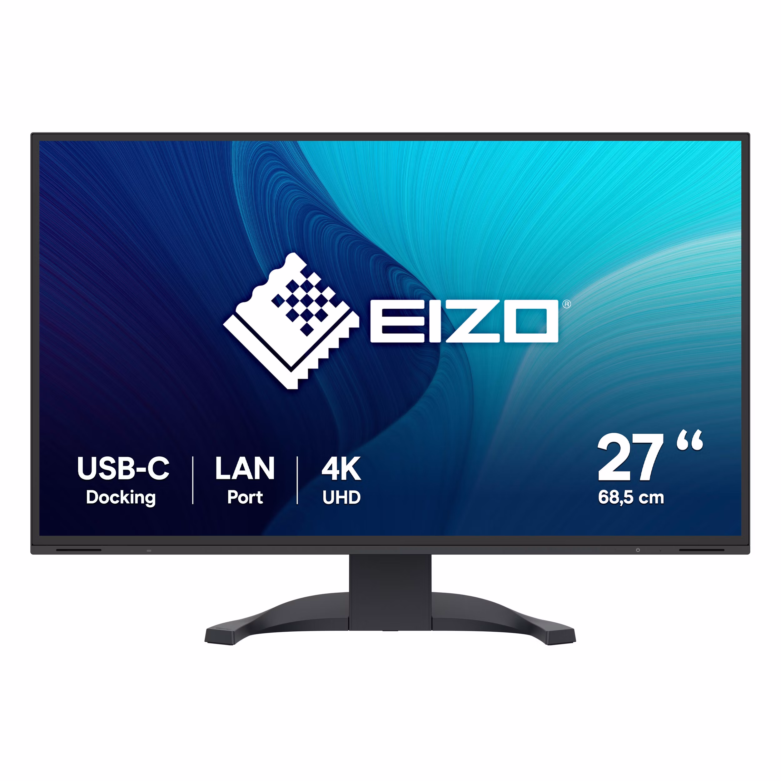 Monitor EIZO EV2740X-BK 27'' UltraHD/4K IPS, LAN USB-C LED Nero