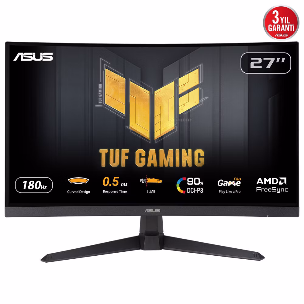 Monitor Asus TUF Gaming VG27WQ3B 27" Gaming 180Hz VA FreeSync Premium