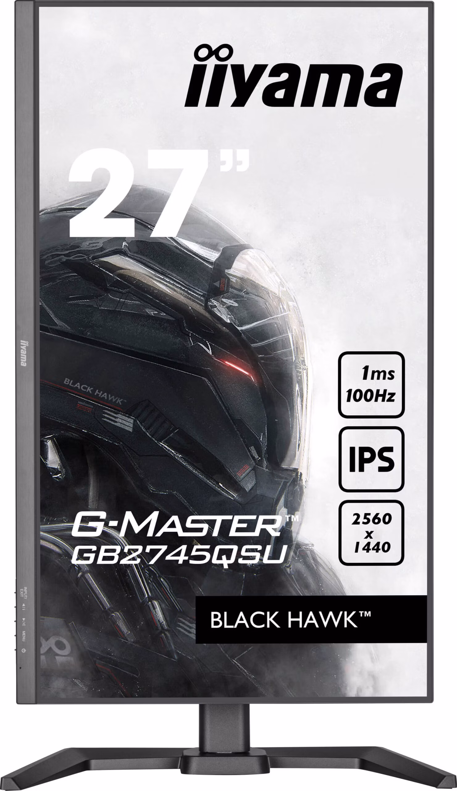 Monitor IIYAMA G-Master GB2745QSU-B2 27" Nero QHD IPS USB-Hub 100Hz 3 Monitor IIYAMA G-Master GB2745QSU-B2 27" Nero QHD IPS USB-Hub 100Hz - immagine 3