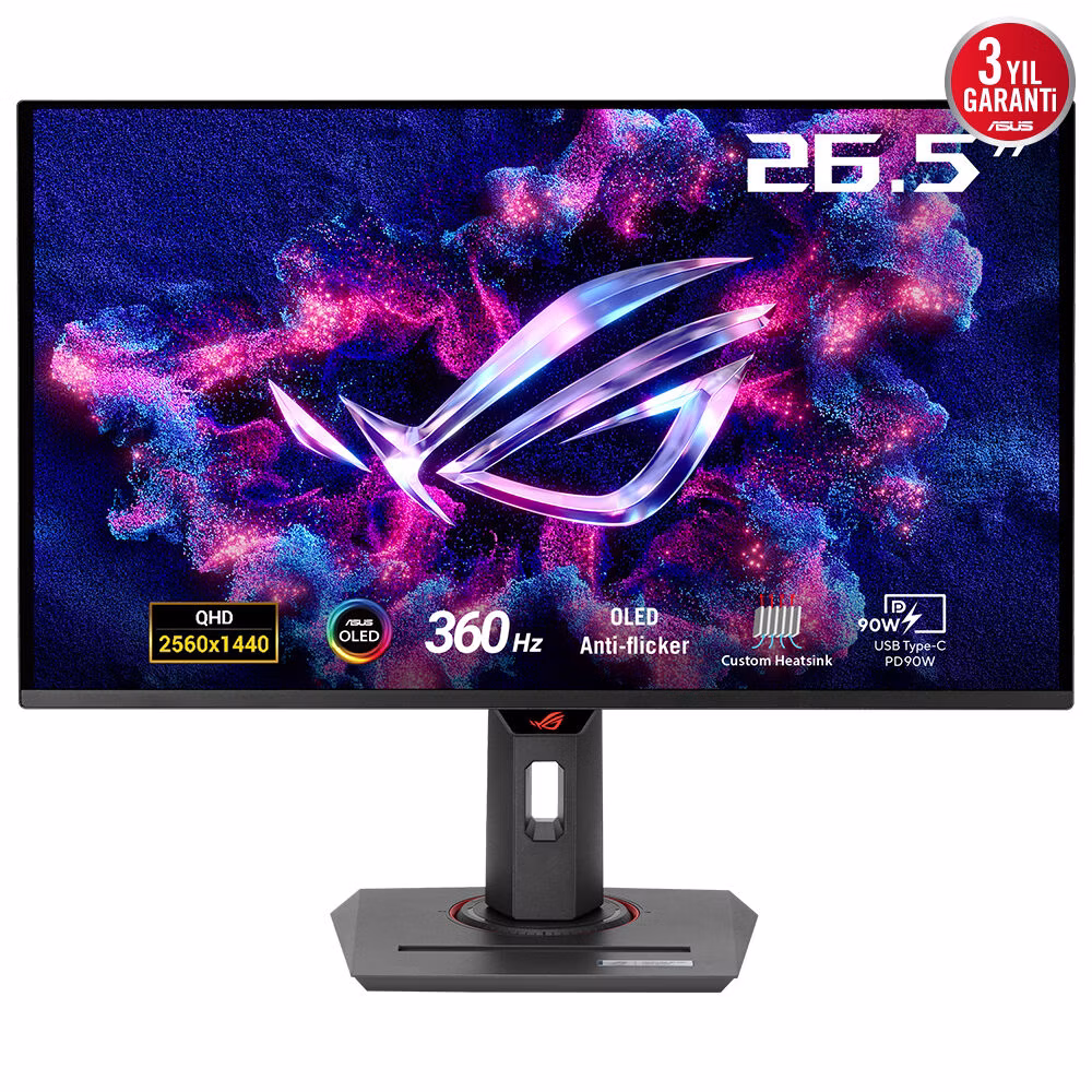 Monitor ASUS ROG Strix OLED XG27ACDNG 27" 360 Hz QD-OLED G-SYNC Nero