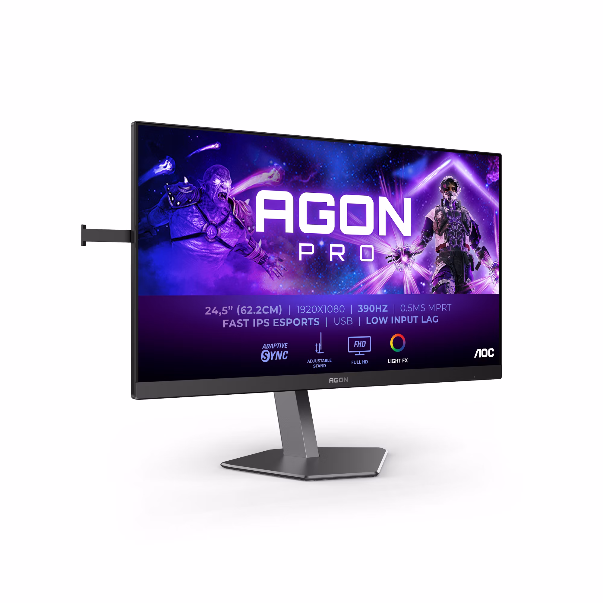 Monitor AOC Monitor AOC AGON PRO AG256FS 25" Nero Full HD Fast-IPS USB-Hub Adaptive-Sync 360Hz