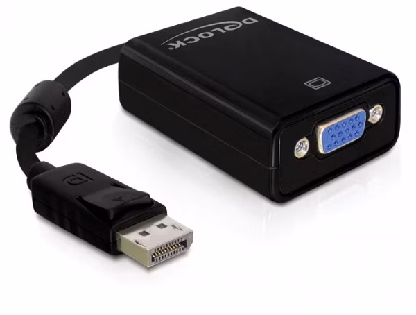 Adattatore da DisplayPort a VGA DeLock