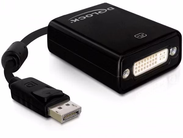 Adattatore da DisplayPort maschio a DVI femmina DeLock