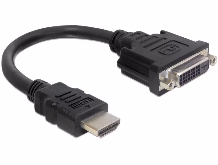 Adattatore da HDMI A a DVI DeLock