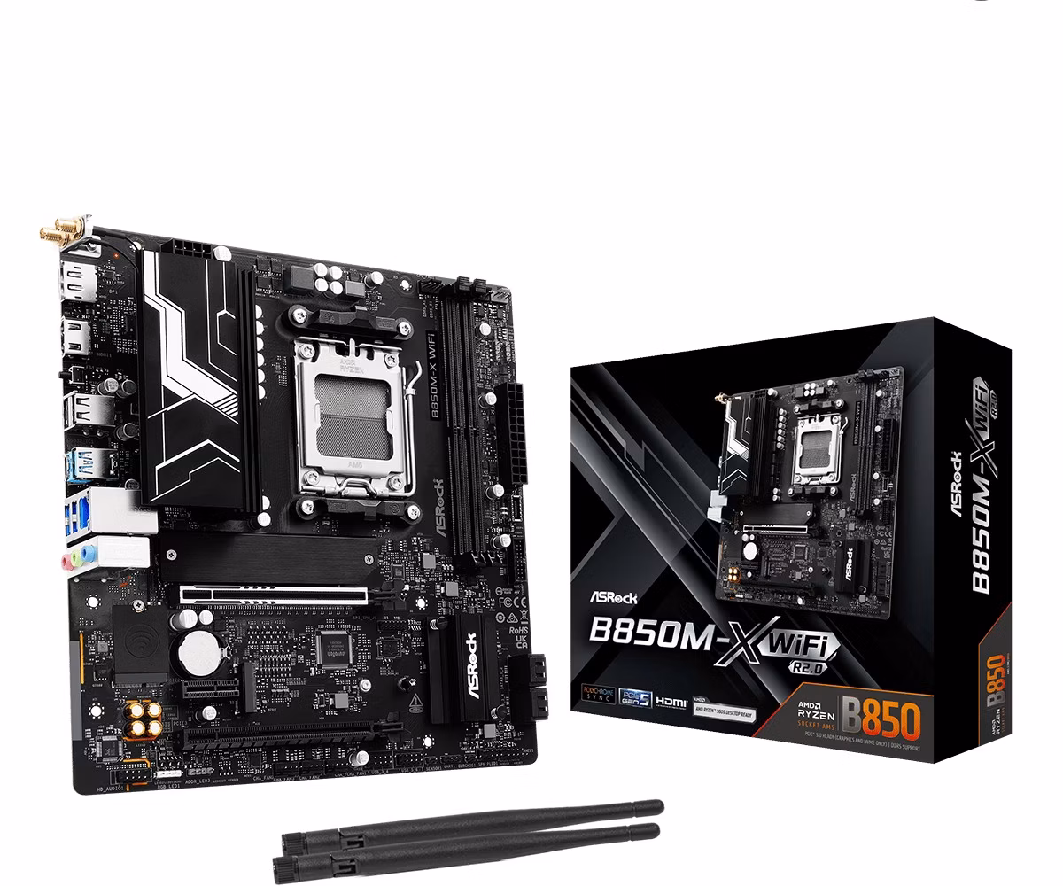 Scheda Madre ASROCK B850M-X WiFi R2.0 Micro-ATX DDR5 Socket AM5