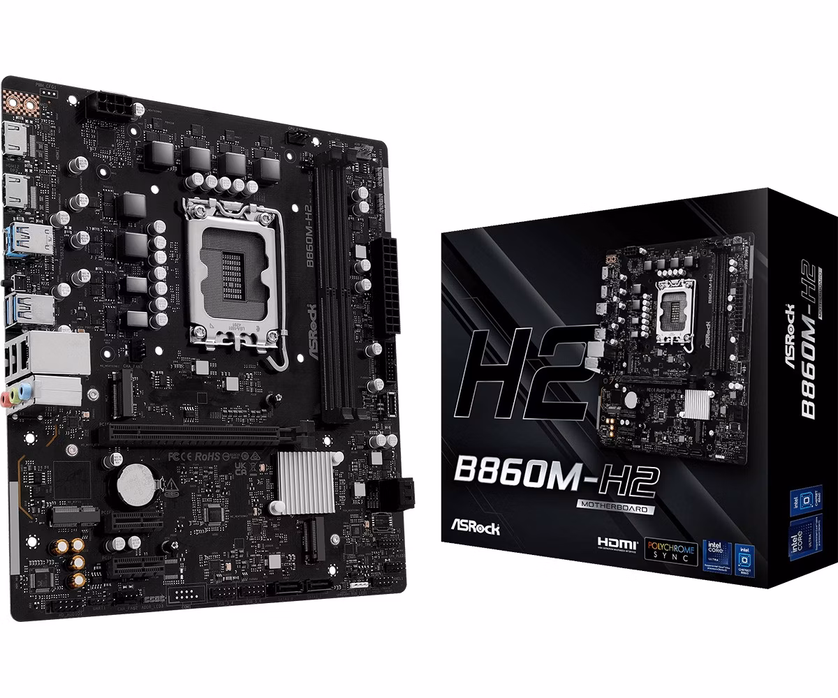 Scheda Madre ASROCK B860M-H2 Micro-ATX DDR5 Socket LGA 1851