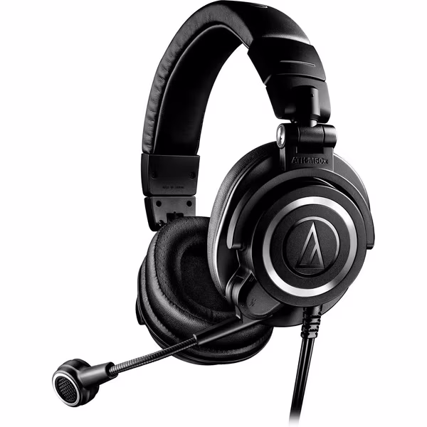 Headset Audio-Technica ATH-M50xSTS StreamSet USB Nero