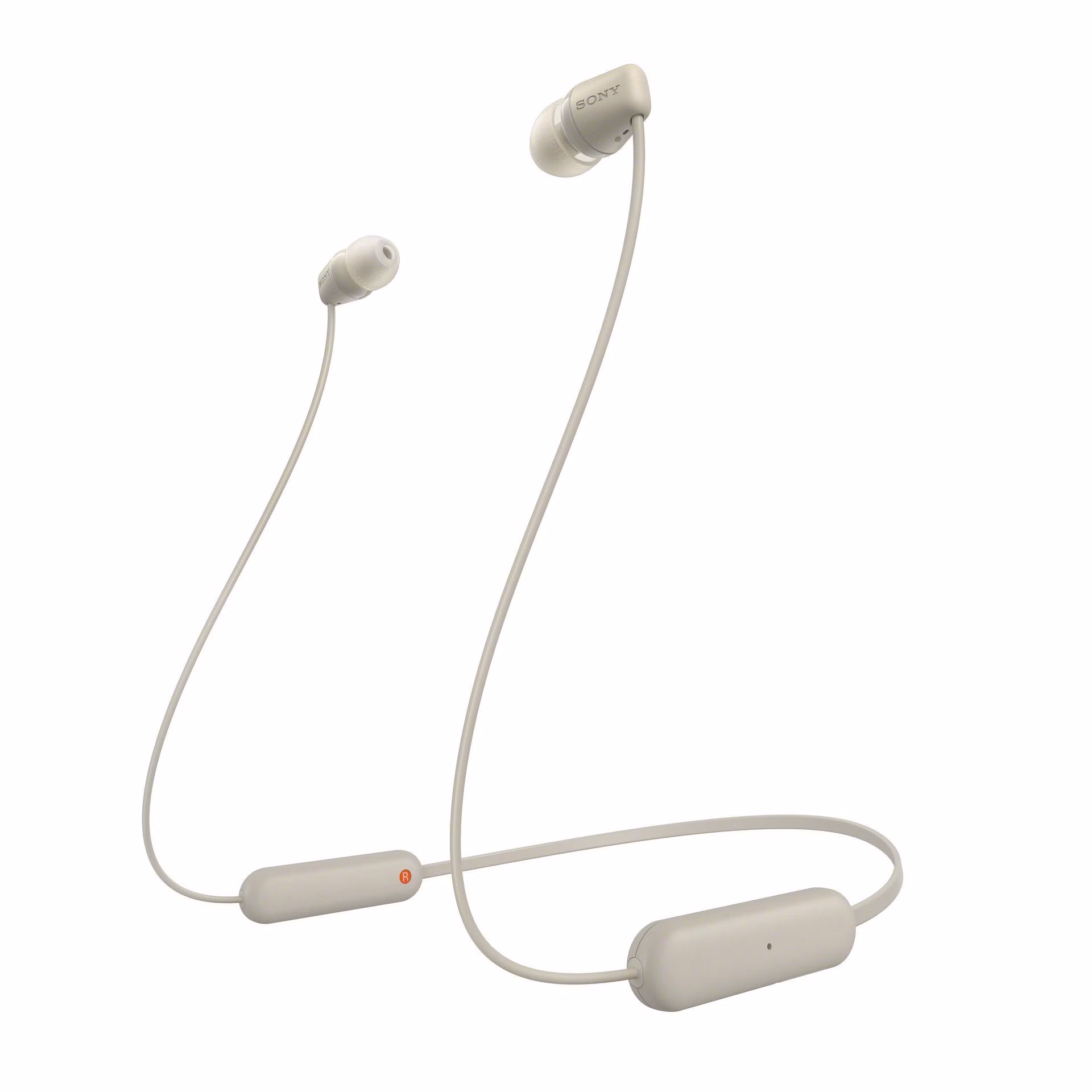 Auricolari Sony WI-C100C Bluetooth USB-C Beige