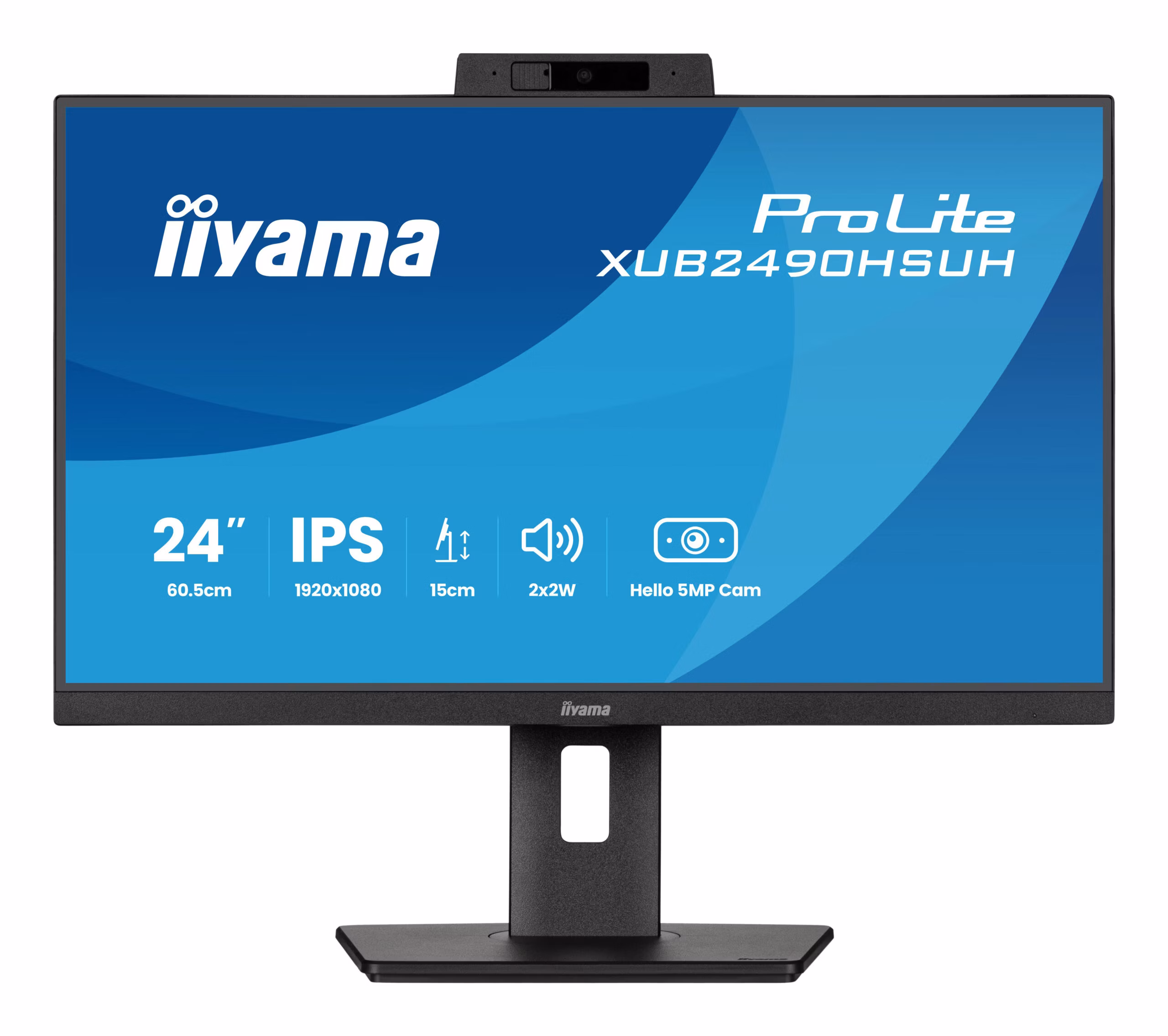 Monitor Iiyama ProLite XUB2490HSUH-B2 24" Full HD LED Nero 4 Monitor Iiyama ProLite XUB2490HSUH-B2 24" Full HD LED Nero - immagine 4
