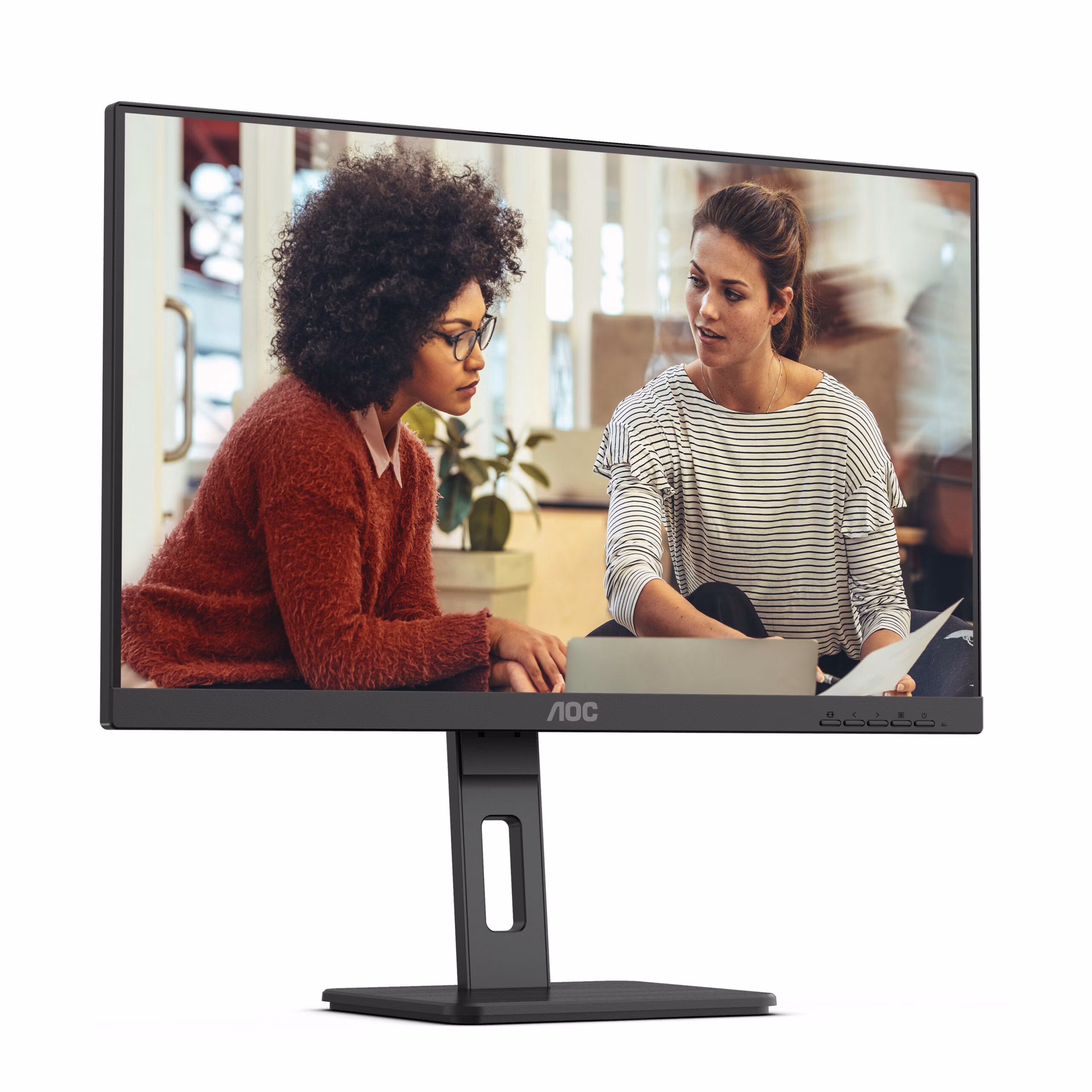 Monitor AOC 24E3QAF 24" Nero Full HD IPS HDR ergonomischer Standfuß 9 Monitor AOC 24E3QAF 24" Nero Full HD IPS HDR ergonomischer Standfuß - immagine 9