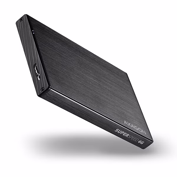 Box Esterno per SSD AXAGON EE25-XA6 USB3.0 / SATA 6G Alluminio/Nero